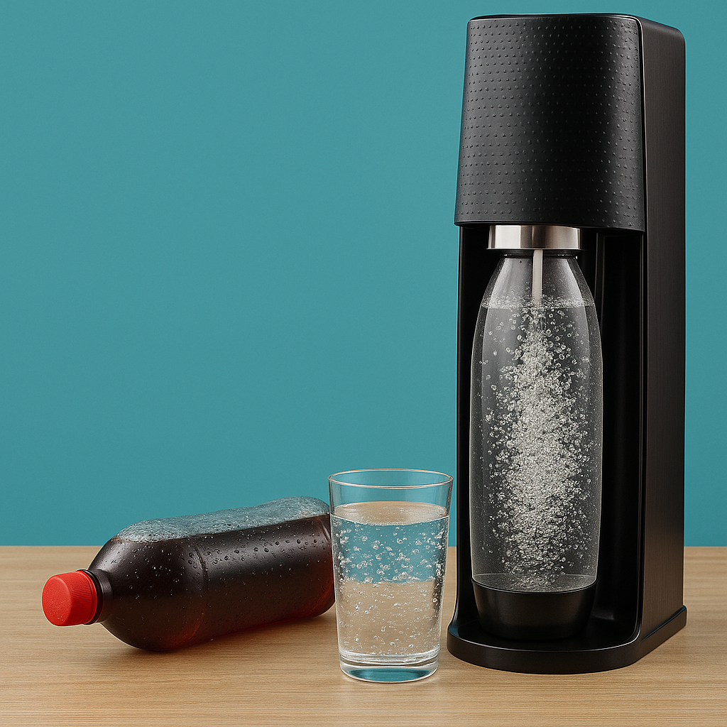 5 razones para dejar la soda embotellada y usar una máquina estilo SodaStream