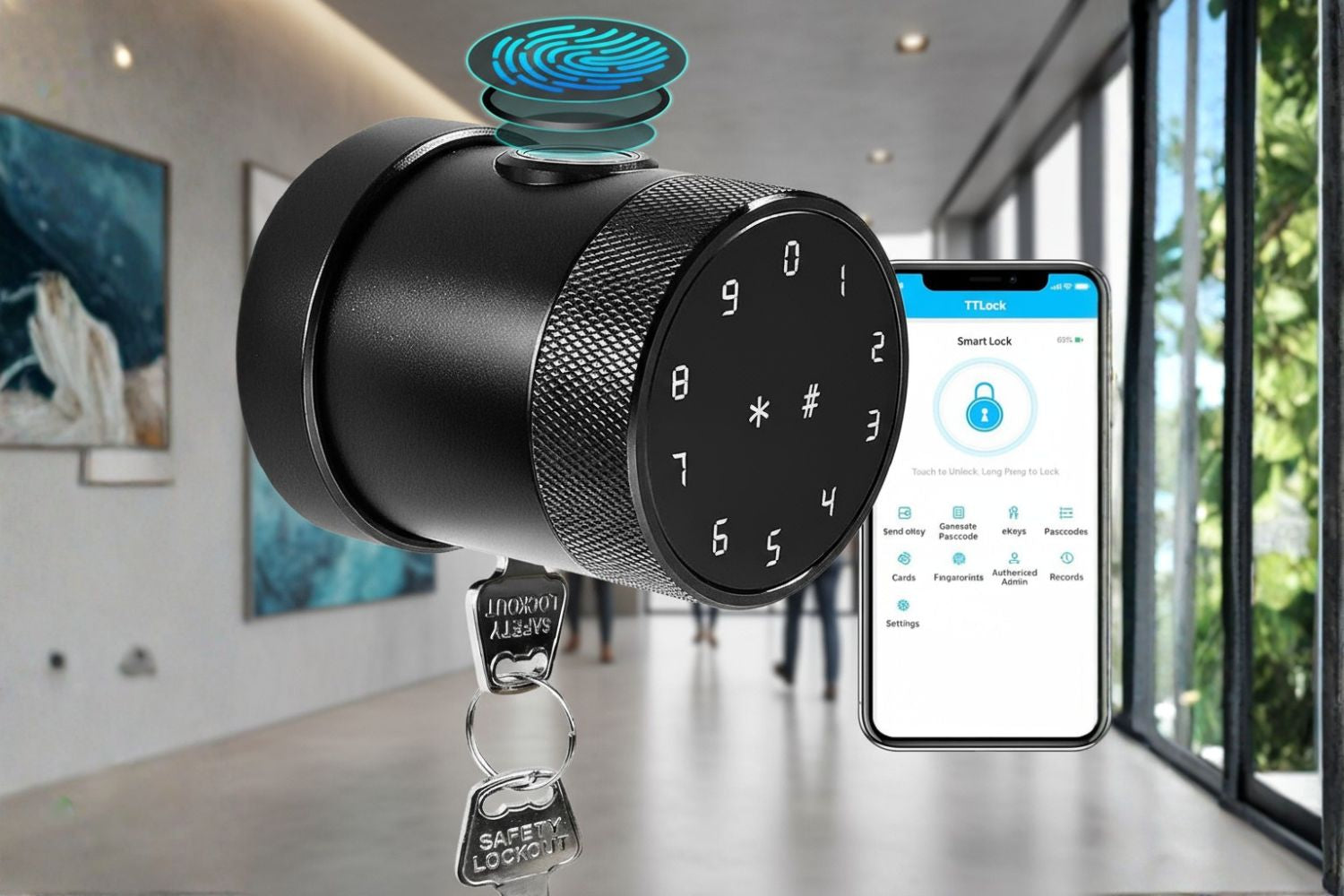 Cerraduras Inteligentes con Huella Digital: Seguridad Sin Llaves en Tu Hogar