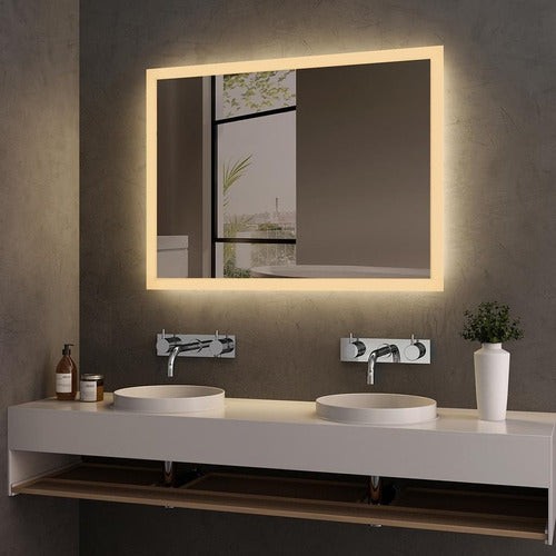 Espejos led redondos para baño. Un espejo con luz redondo ideal para dar un  toque de iluminación a tu hogar