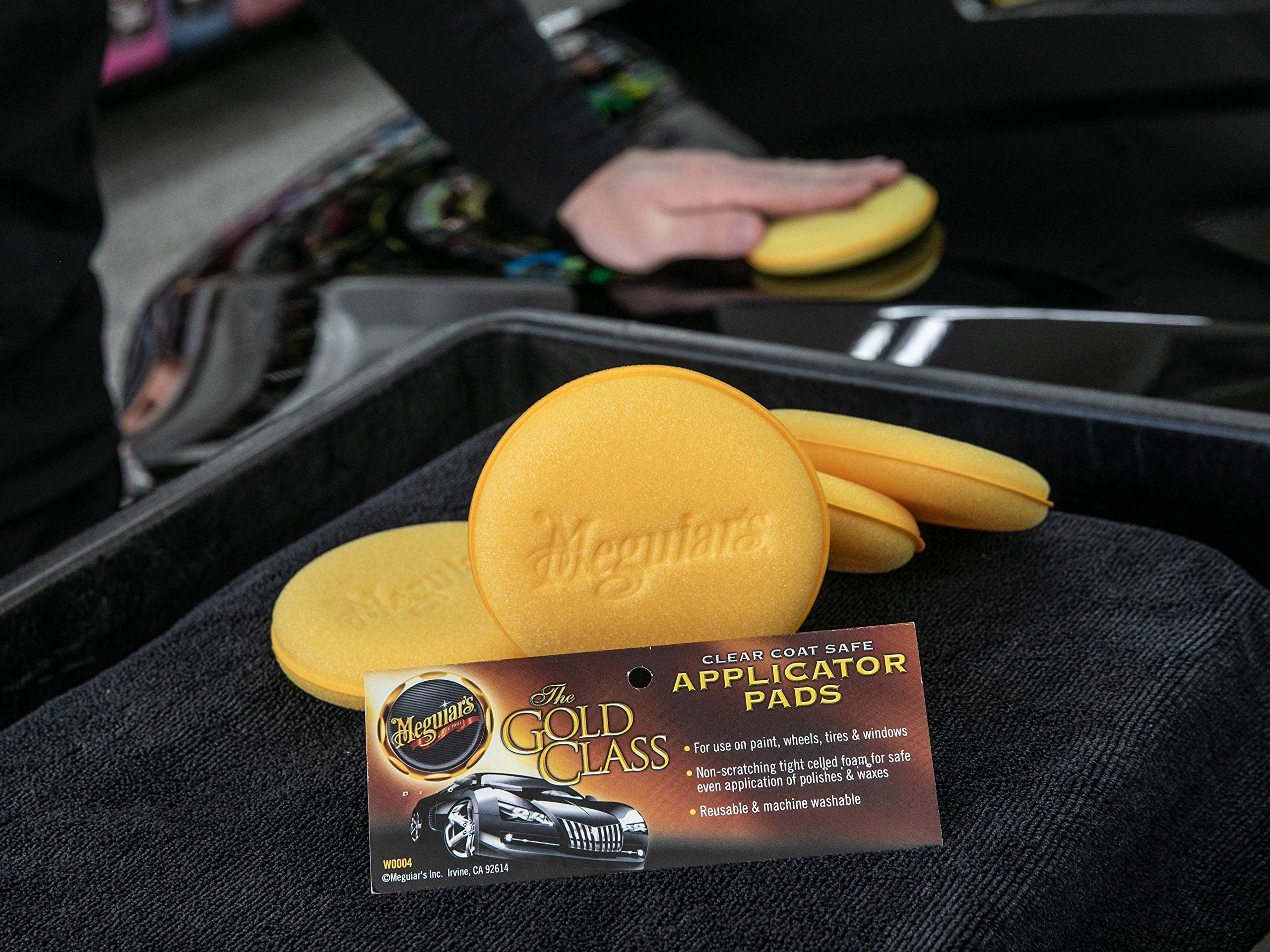 Almohadillas de microfibra para pulir pack de 4 und. Meguiars