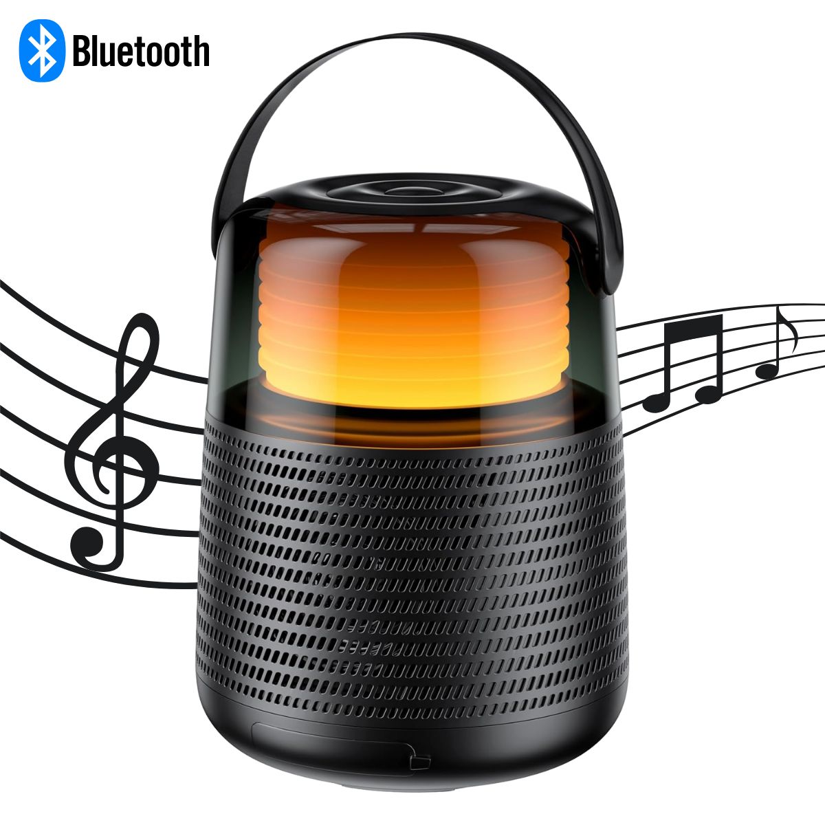 Bocina Altavoz Bluetooth 5.3 Portátil. IPX5, 20W. Con Batería De 7 Horas. Speaker Parlante.