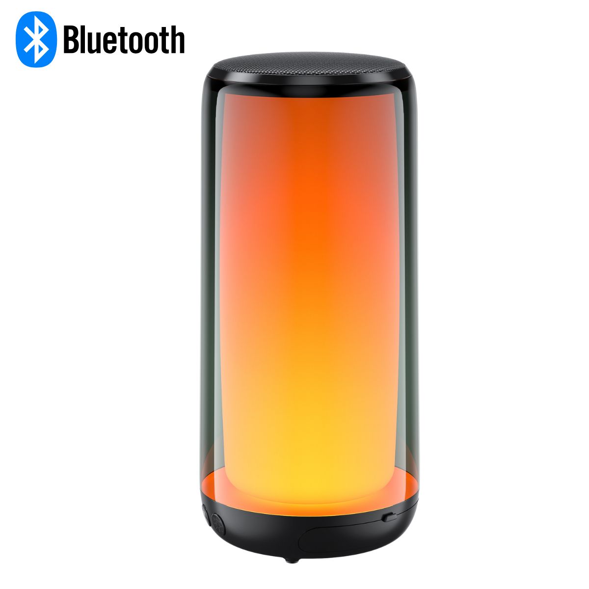 Bocina Altavoz Bluetooth 5.3 Portátil. IPX5, 10W. Speaker Parlante con luces LED.
