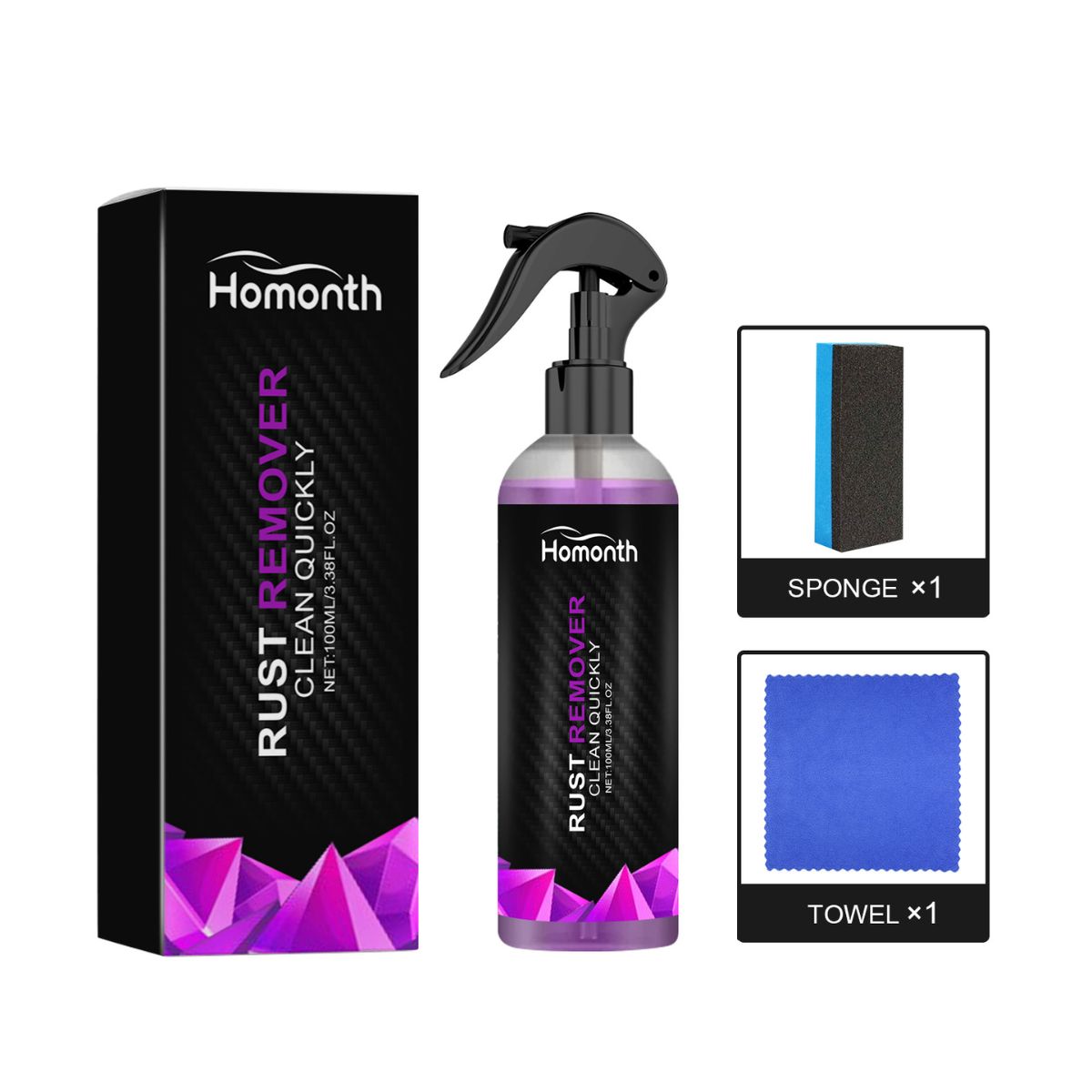 Removedor de oxido 100ml. Limpiador de corrosión en spray.