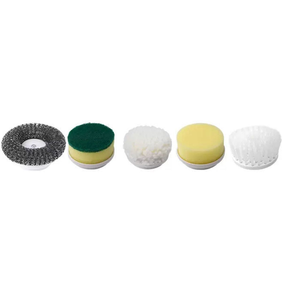 Cepillos Cabezales Repuestos para cepillo limpiador giratorio eléctrico AB689. Set de 5 piezas.
