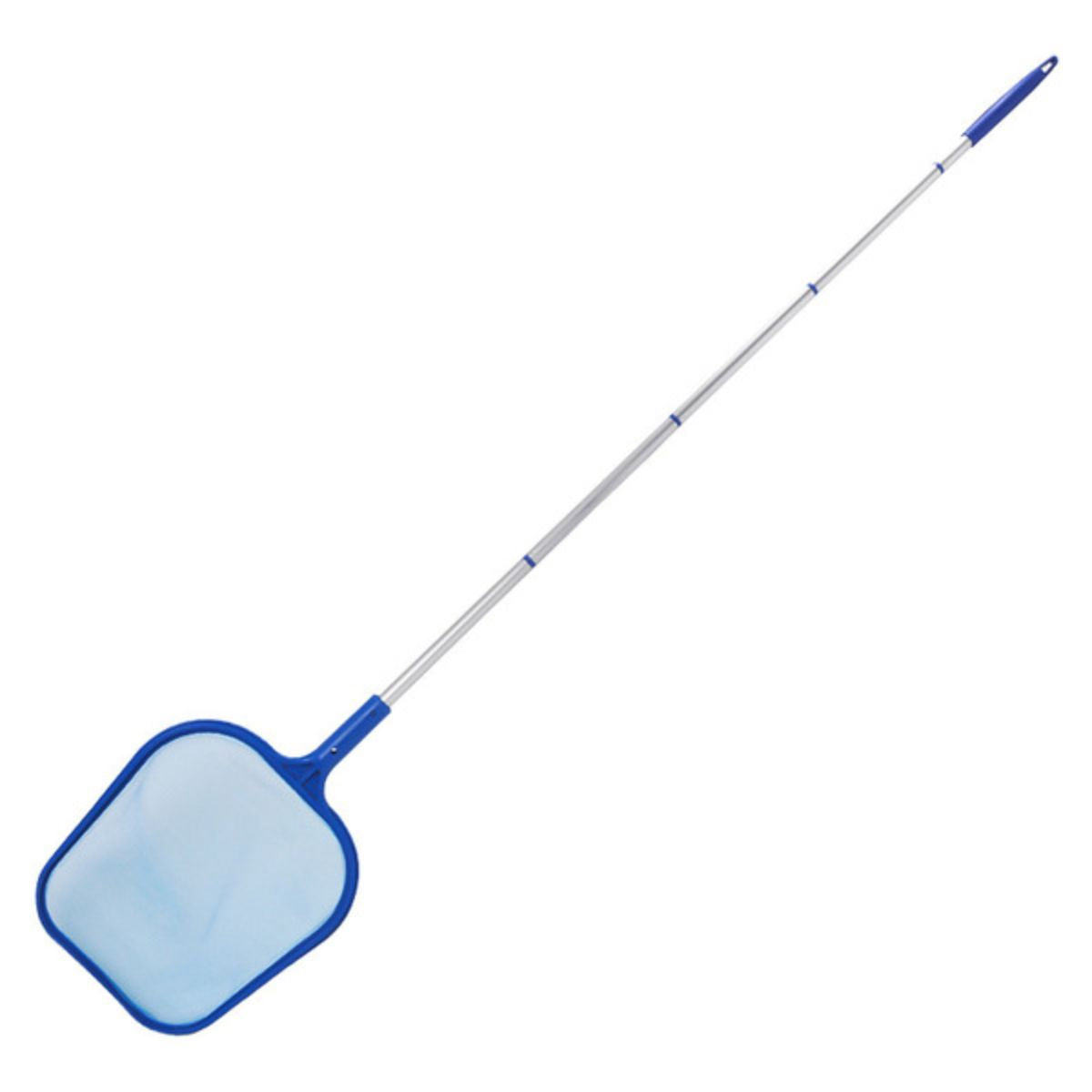 Red malla para Limpiar Piscinas con Mango Telescópico 1.6m. Recoge Hojas e Insectos, Fácil Montaje y Almacenaje.