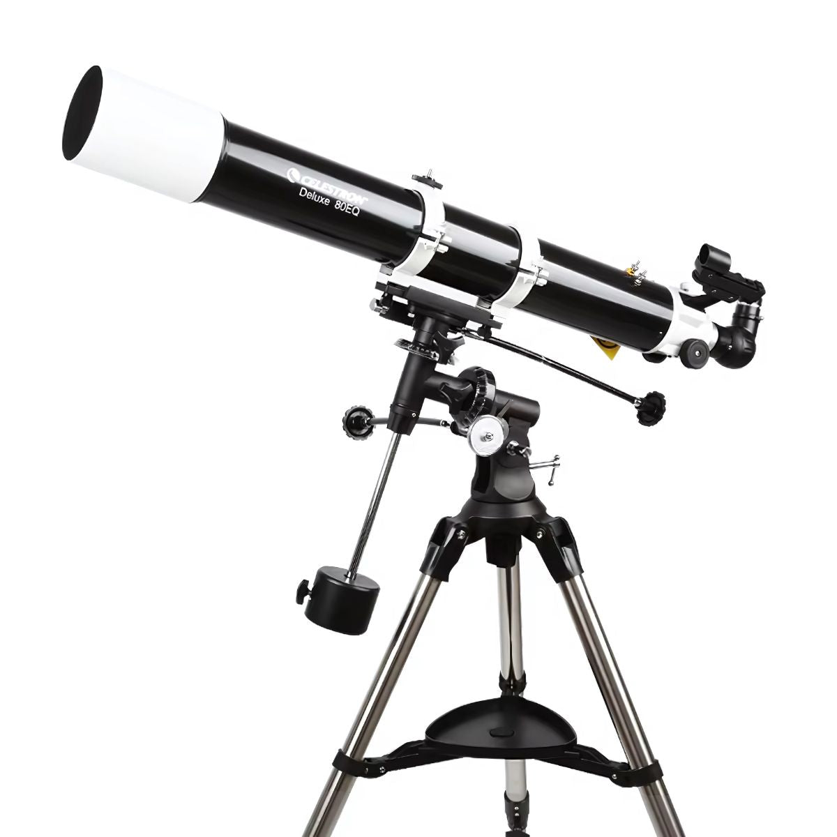 Telescopio Astronómico Profesional Celestron 80mm. Alta Potencia con Trípode y Lente Barlow 3X.