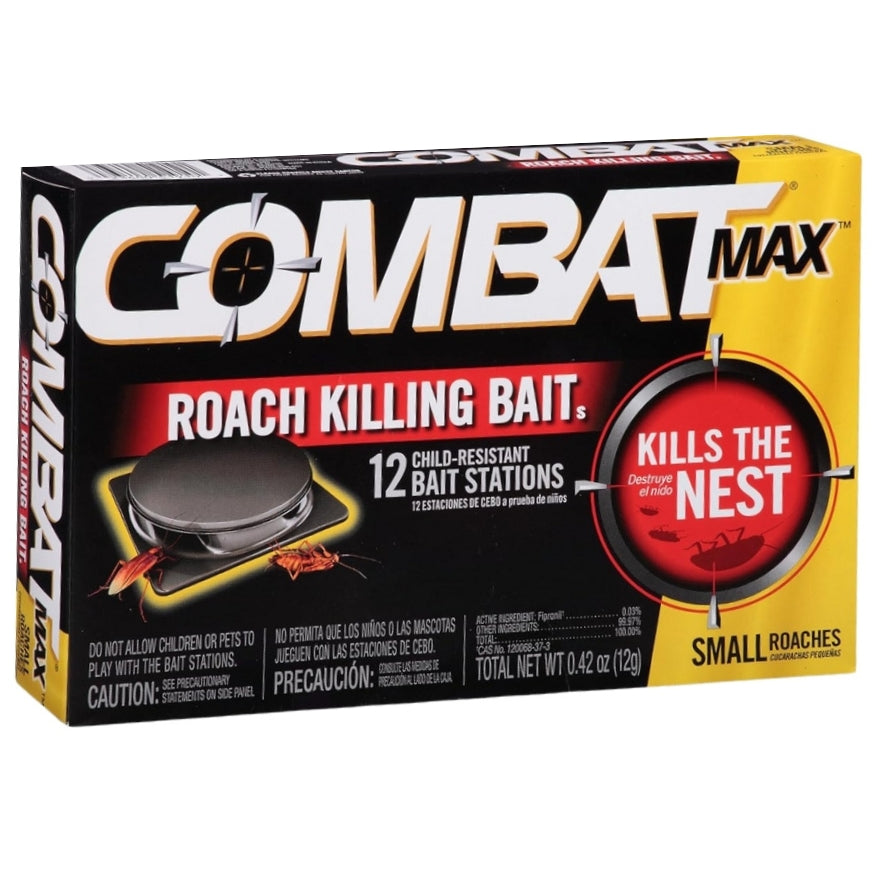 Insecticida cebo para cucarachas COMBAT MAX.