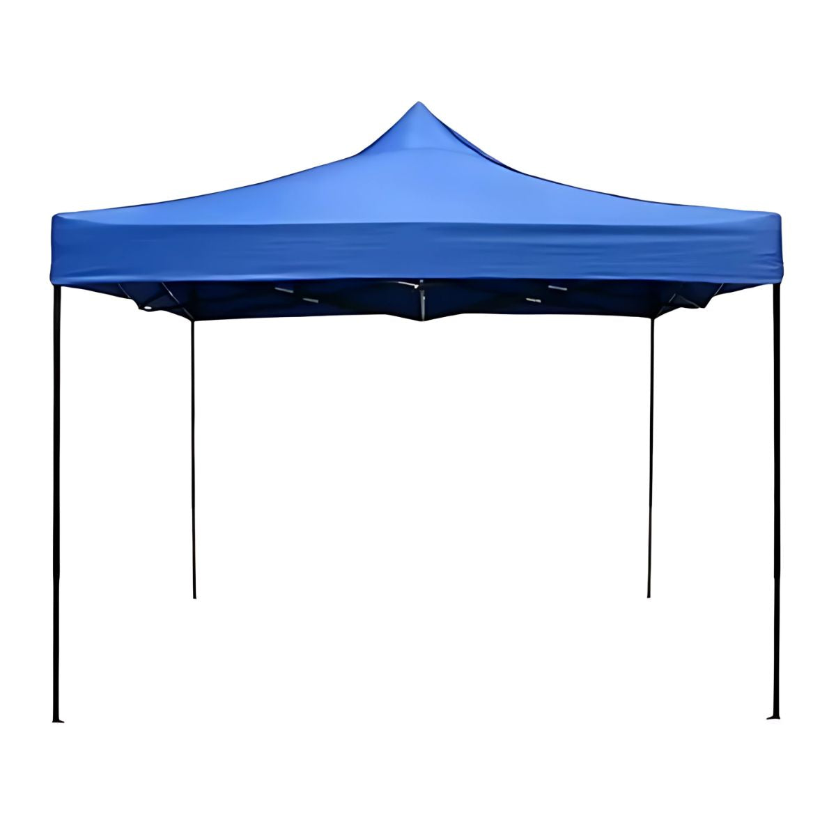 Tolda Gazebo Plegable. 3x3 M. Incluye Tubos. Carpa Color Azul.