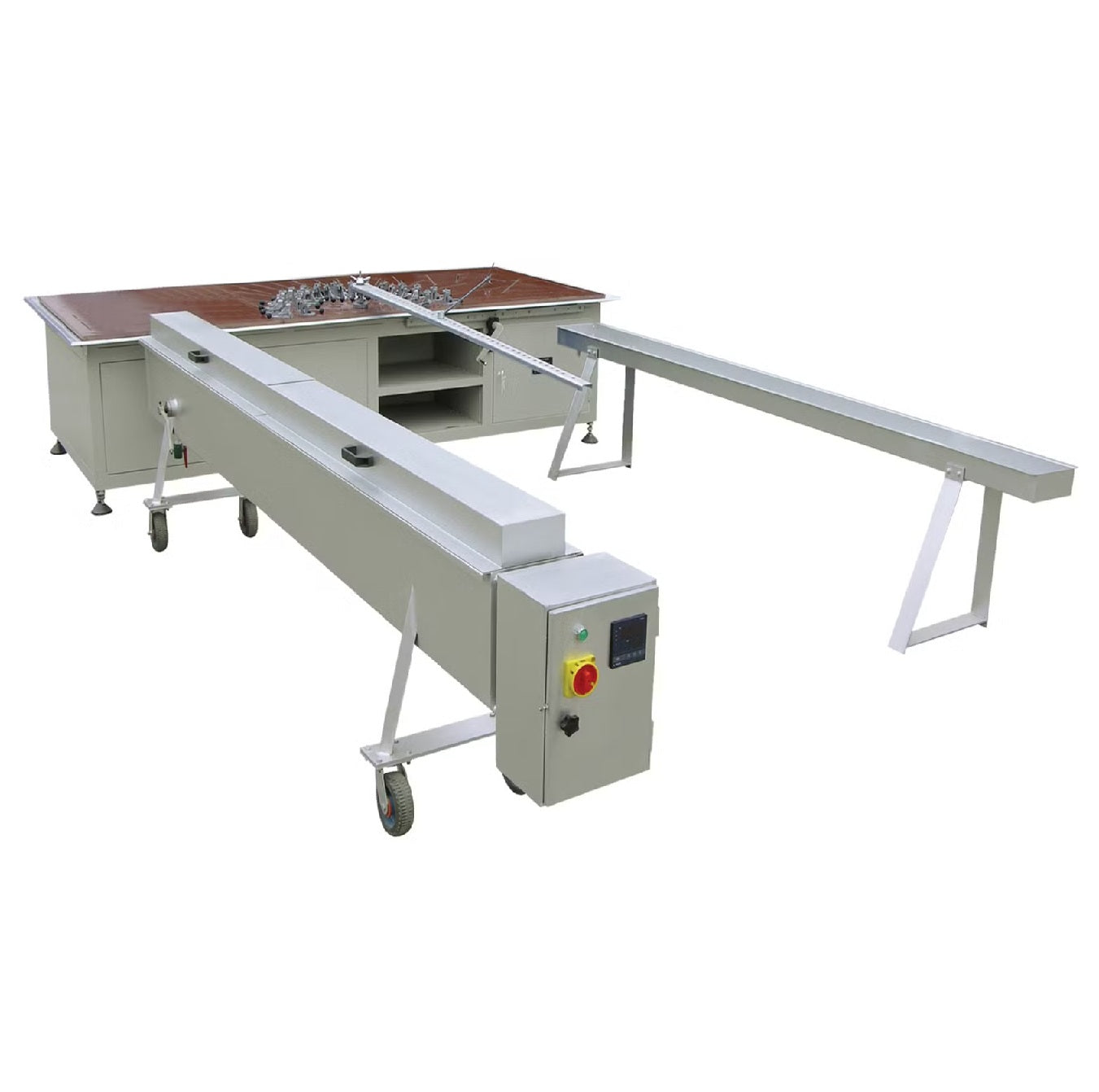 Máquina Dobladora de Perfiles PVC para Ventanas. Profile Bending Machine. Carpintería uPVC
