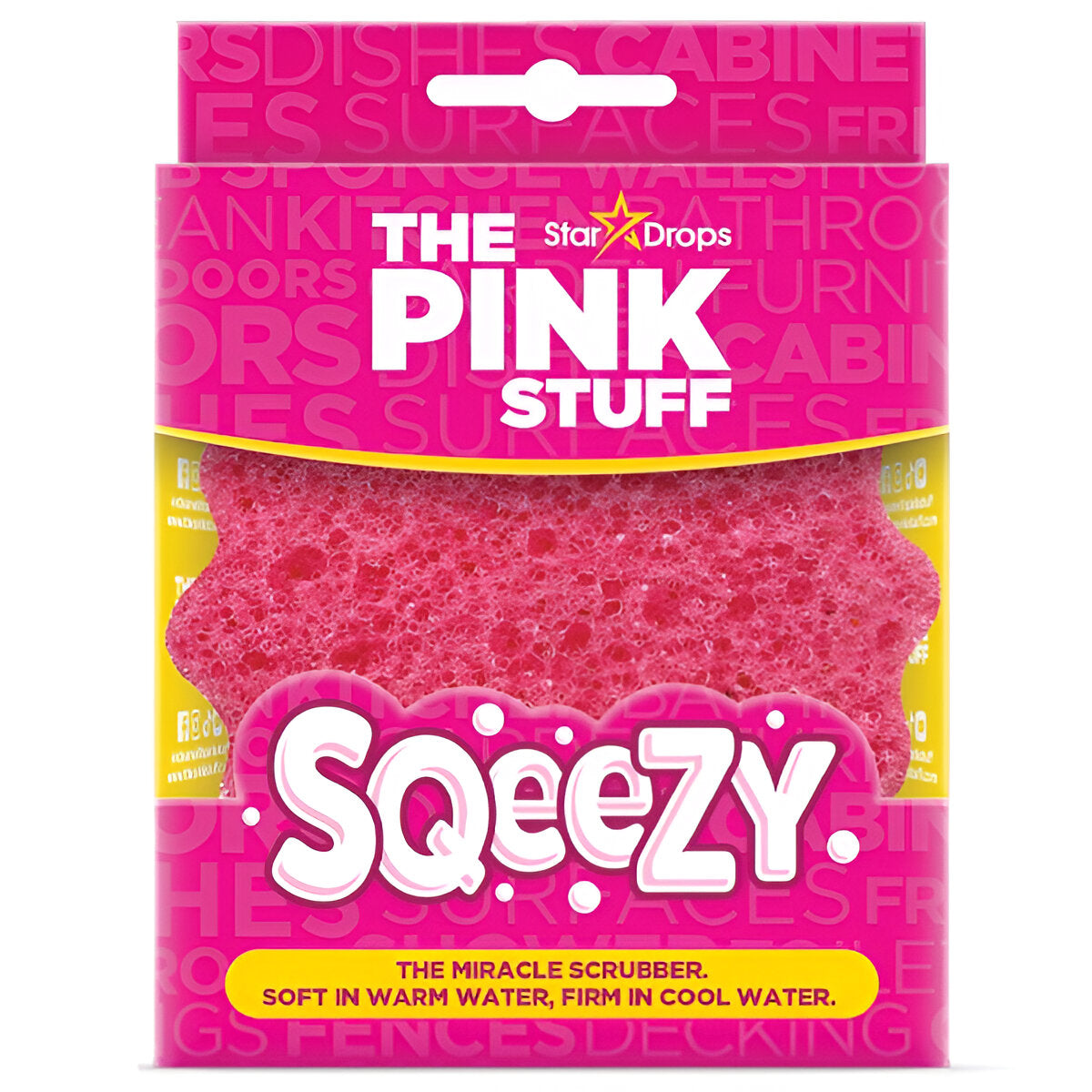 Esponja limpiadora multiuso The Pink Stuff