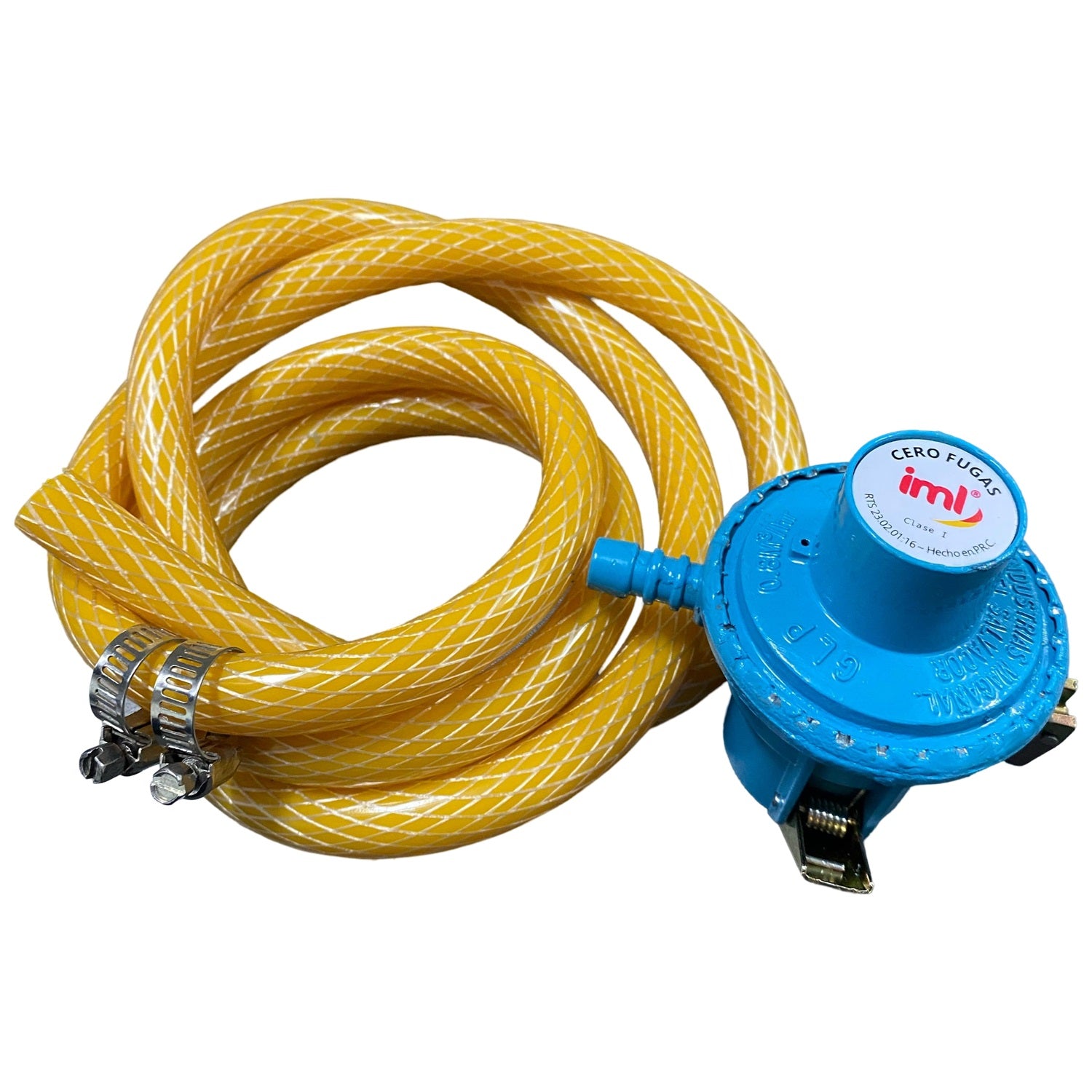 Regulador de gas IML modelo R-505K1.