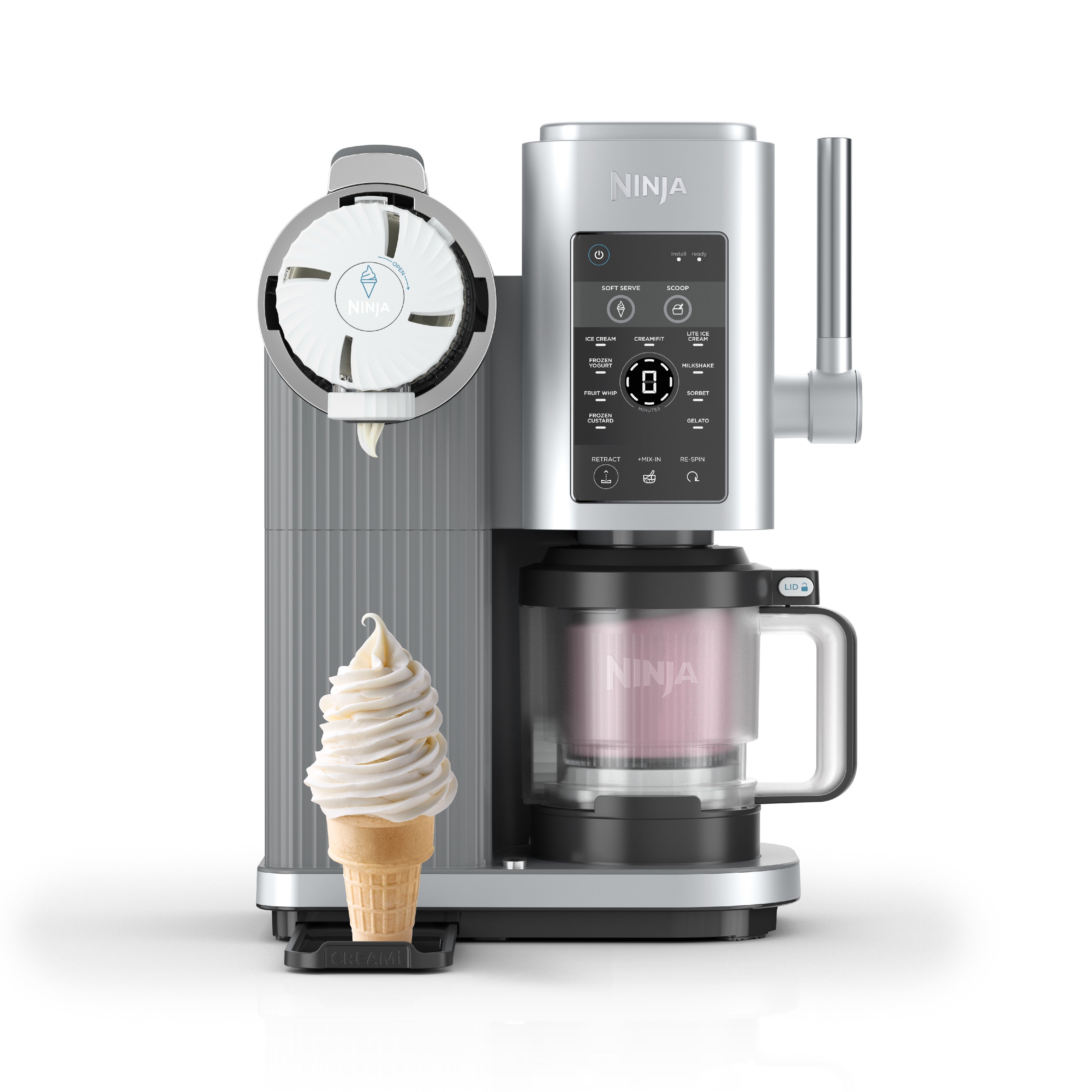 Máquina De Helados Ninja by Creami Swirl. Maquina NC701 Con 13 Programas.
