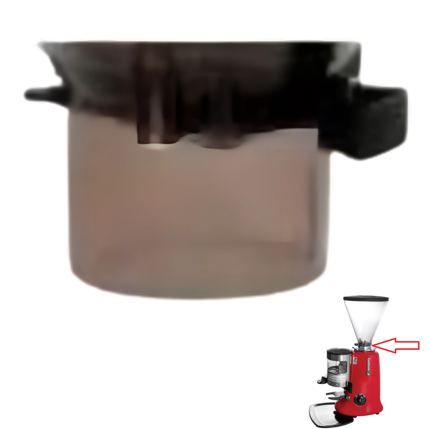 Base de plástico para embudo del Moledor de café profesional SH28