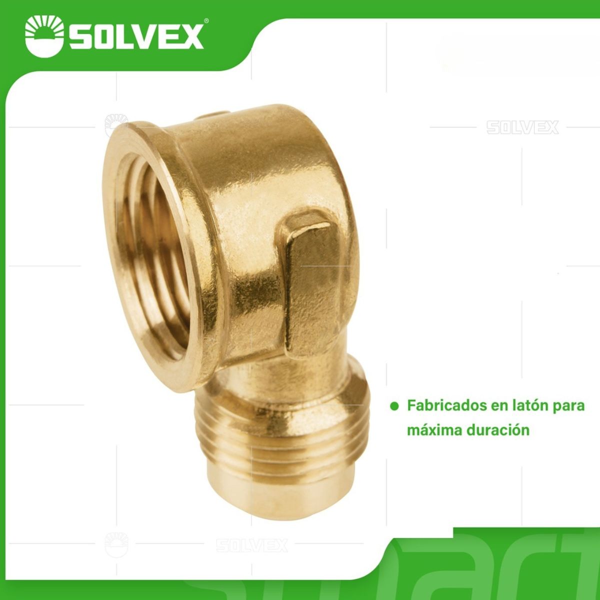 Codos Para Estufas de 90° NPT De Latón. Conectores Para Gas.