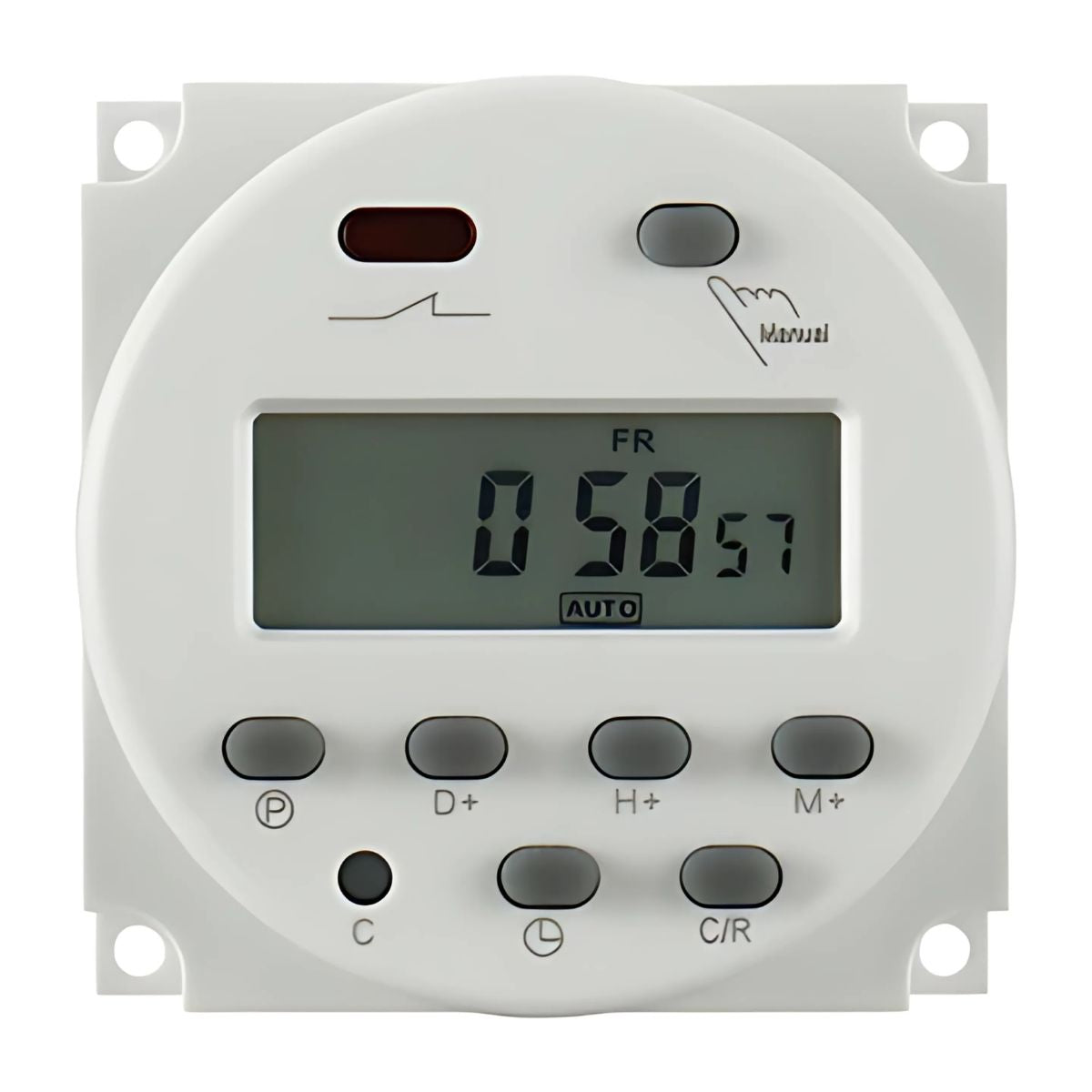 Temporizador Digital Programable Por 7 Días, Reloj Apagado Automático AC110V
