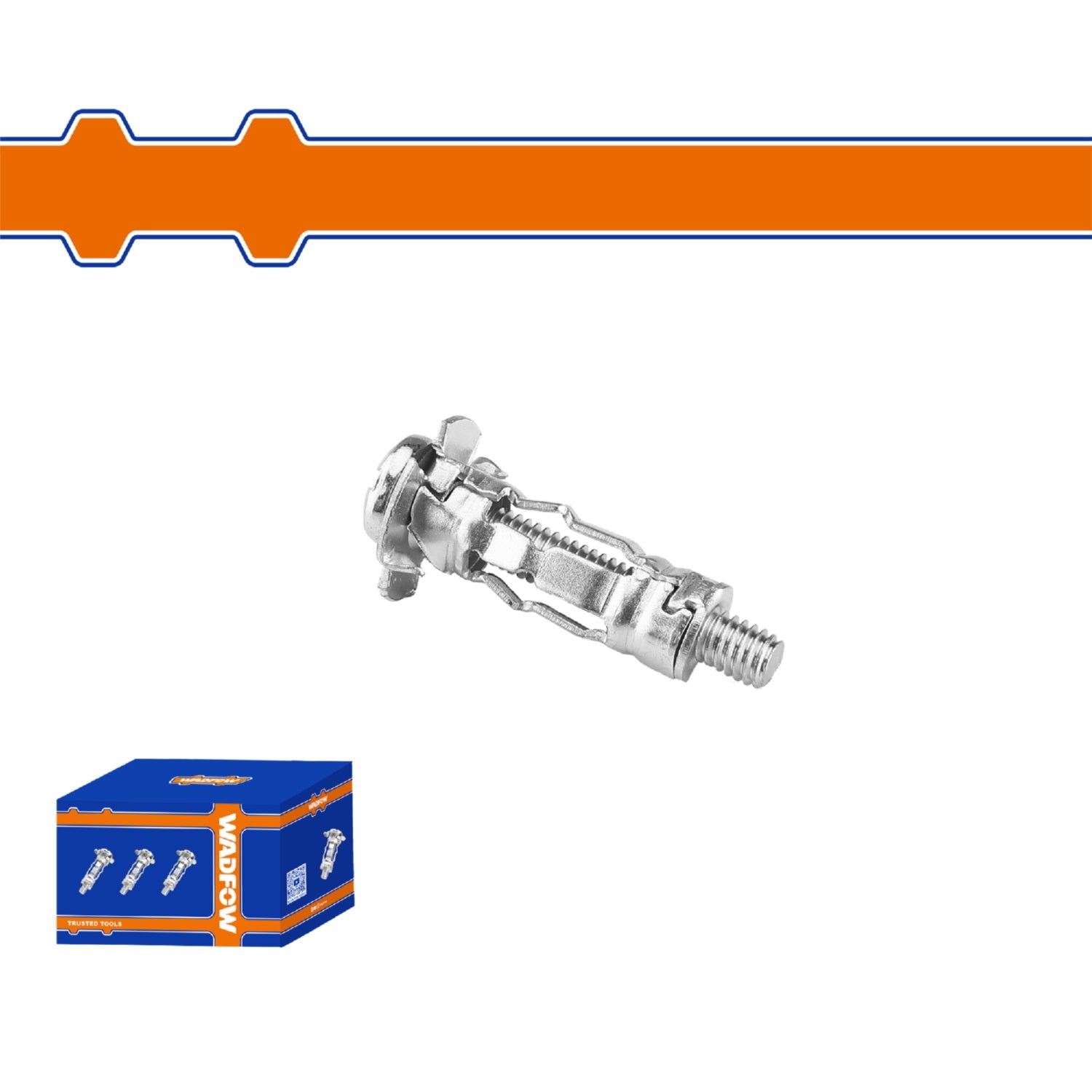 Tacos para pared hueca con tornillo Galvanizado