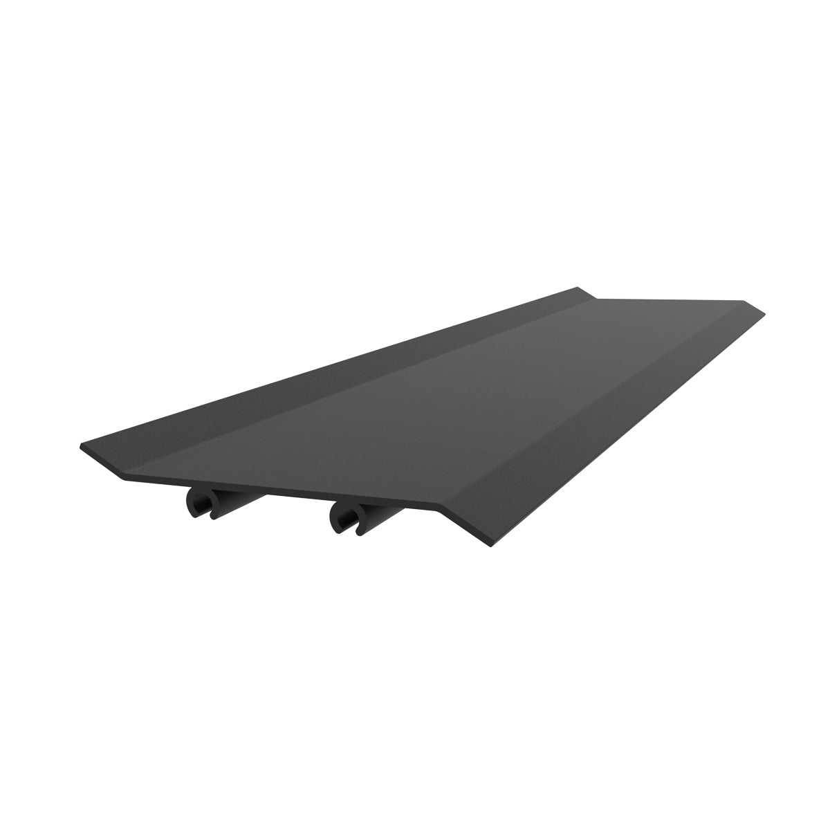 Lama de Louver en foma de Z. Espesor 1.3 mm. Largo 5.85 mts. Acabado Anodizado Negro 15 Micron