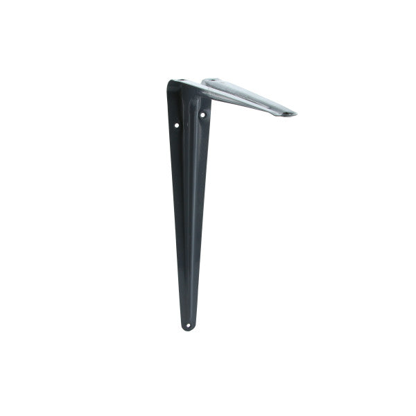 Escuadra para repisas gris de 10" x 12" (65 lb.)