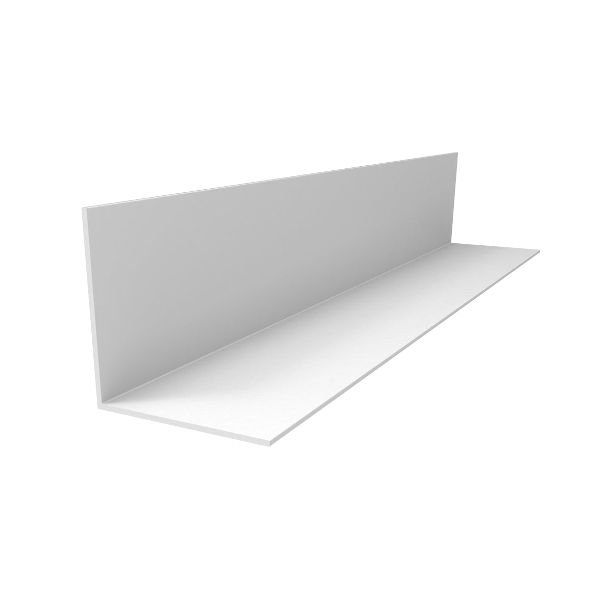 AR-21 Angulo de 2" x 2" Espesor 1.6 mm. Largo 5.85 mts. Acabado Lacado Blanco.