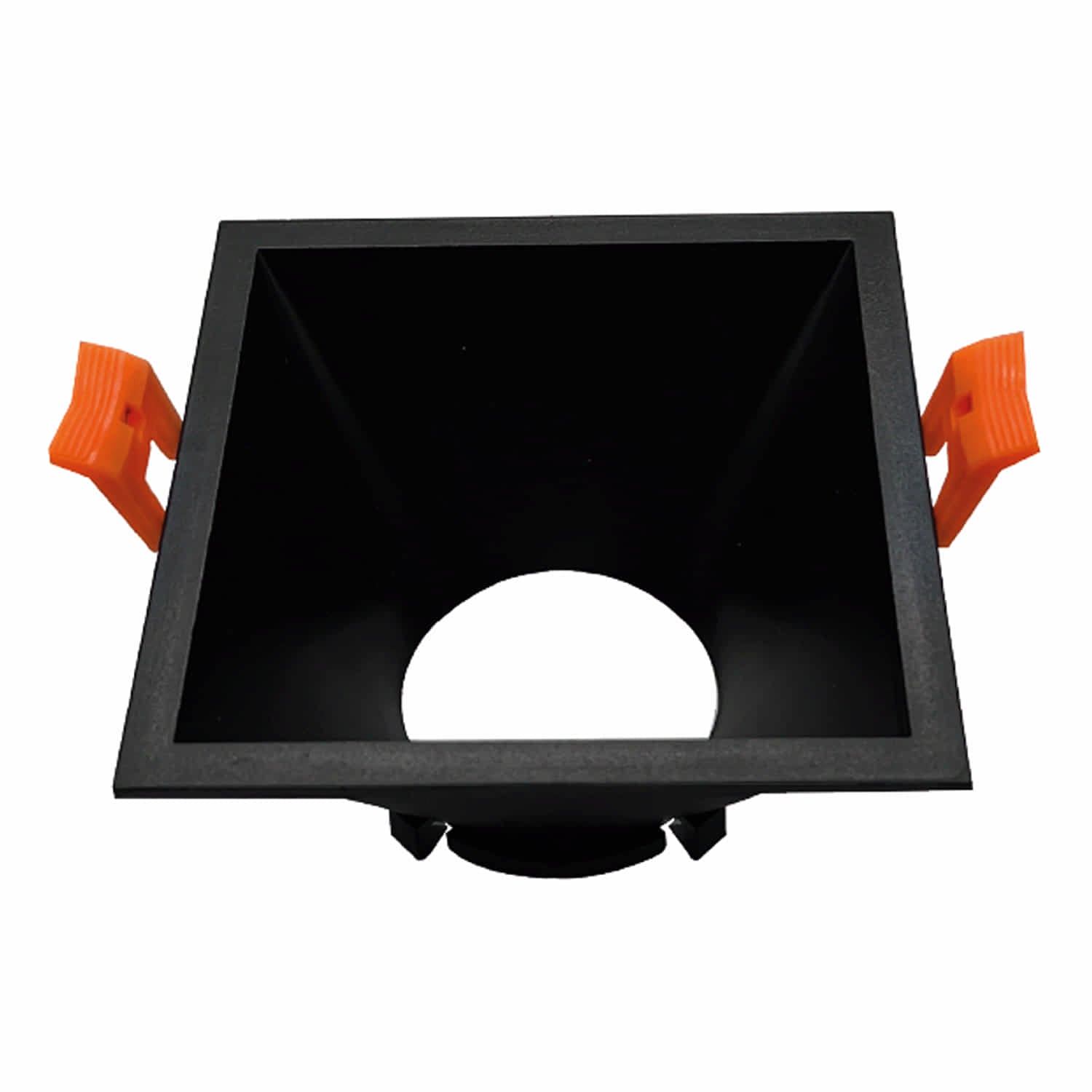 OJO DE BUEY 1XGU10 PLASTICO NEGRO ojo de buey de 1xGU10 en plástico negro es una opción elegante y f