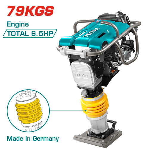 Apisonadora bailarina compactadora sapo a gasolina Motor 4.8Kw (6.5HP) 79 kg.
