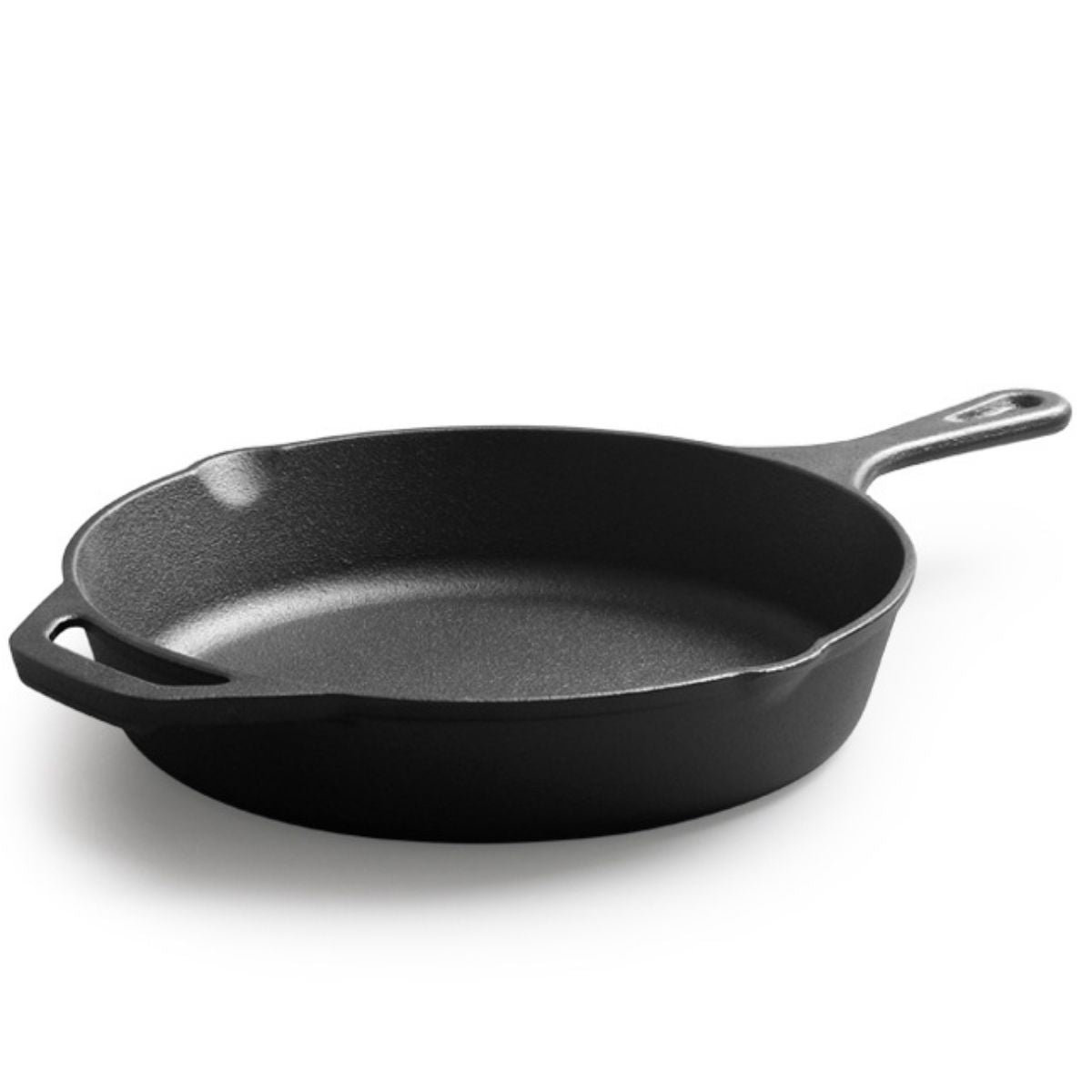 Sartén De Hierro Fundido 10.2"(26 cm) Con Mango Largo. Paila Para Cocinar.