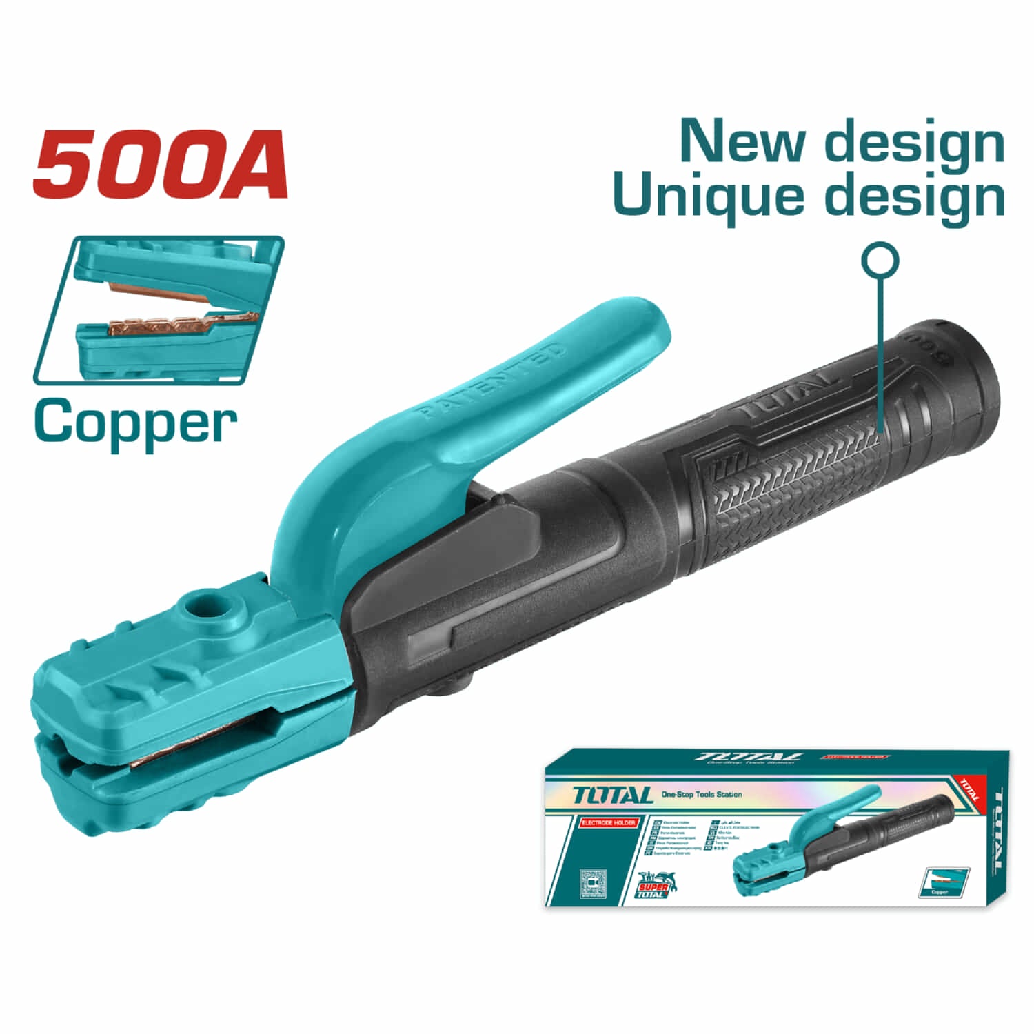 Pinza de electrodos p/soldar
