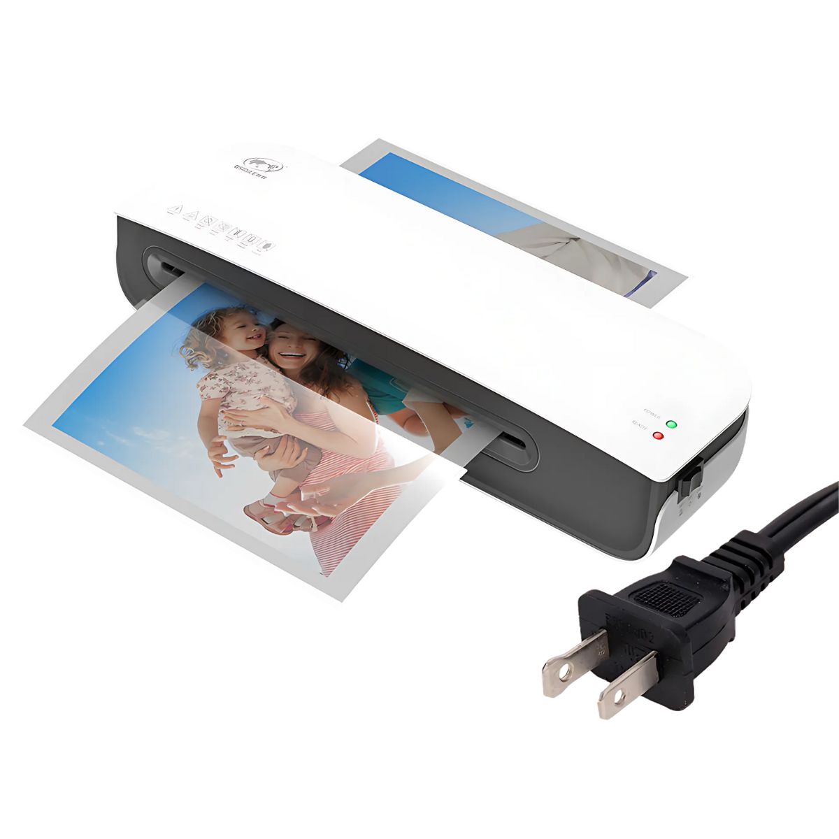 Plastificadora A4 Térmica y en Frío con Doble Modo 120V. Laminadora de Documentos para Oficina y Hogar.