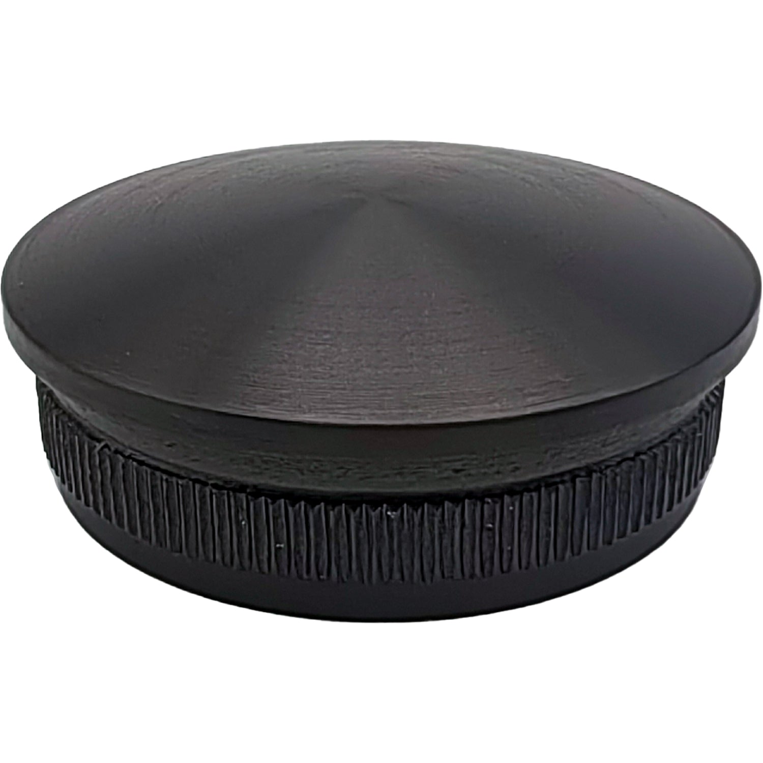 TAPA OVALADA para PASAMANOS 42,4x1,5 mm, Inoxidable negro satinado 304SS- PVD