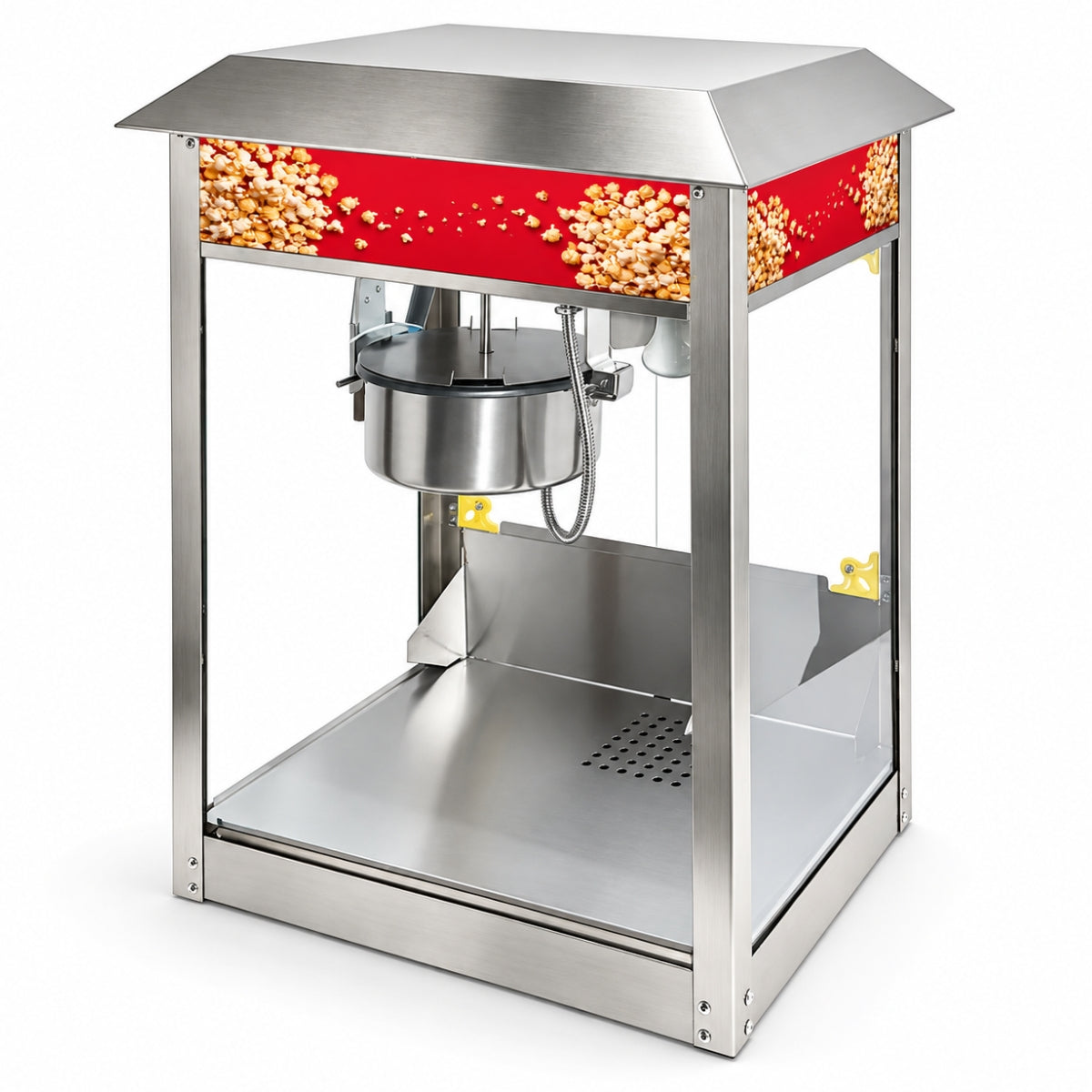 Maquina de Popcorn 8 onzas. Electrica 110/60htz. 1.3 kw 56*42*74 cm.(6 meses) millo palomitas cotufas