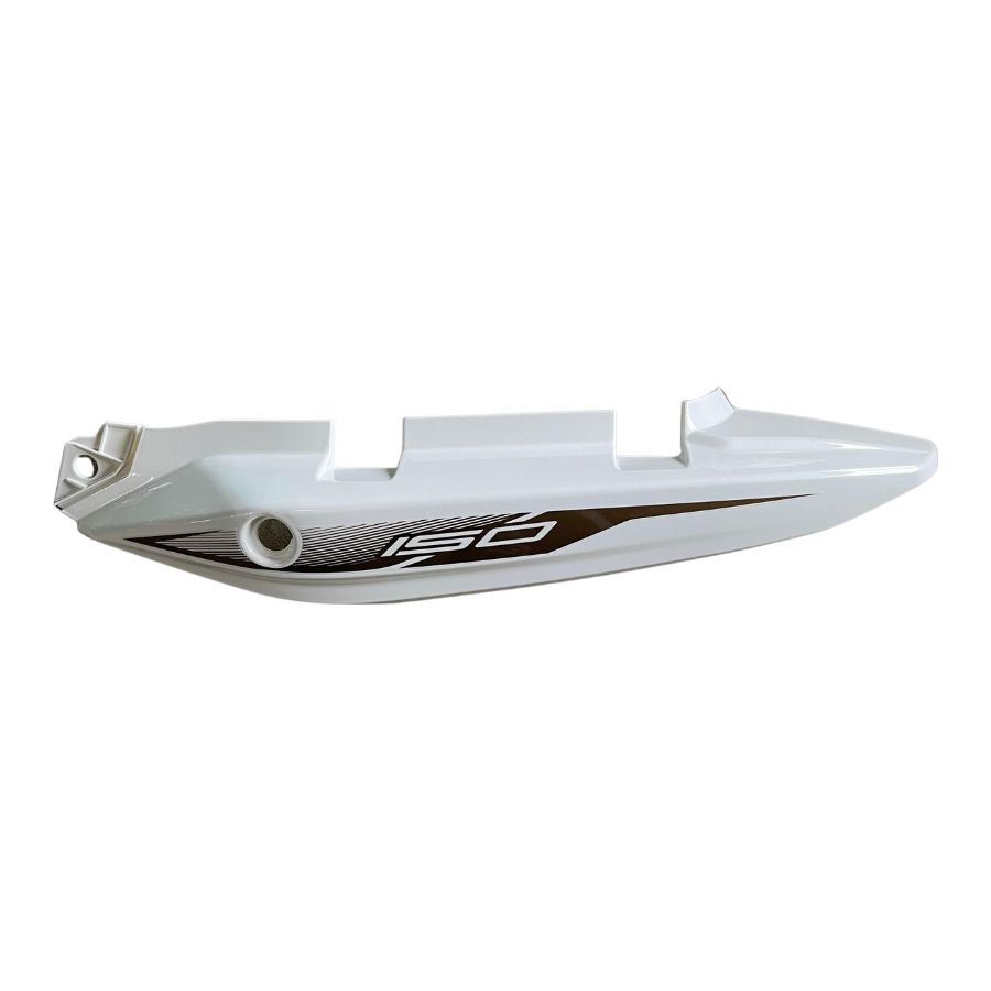 Covertor trasero izquierdo blanco con calcomanias (RK150)