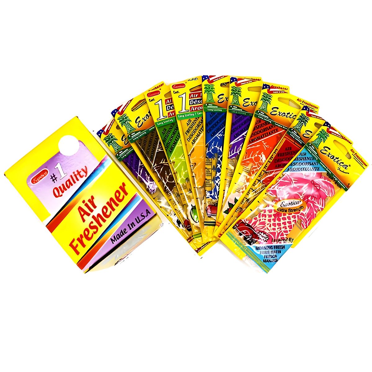 Desodorantes para Carros con aromas. Aromatizantes para Autos. Neutralizadores de olor. Ambientadores de coches. (Unidad)