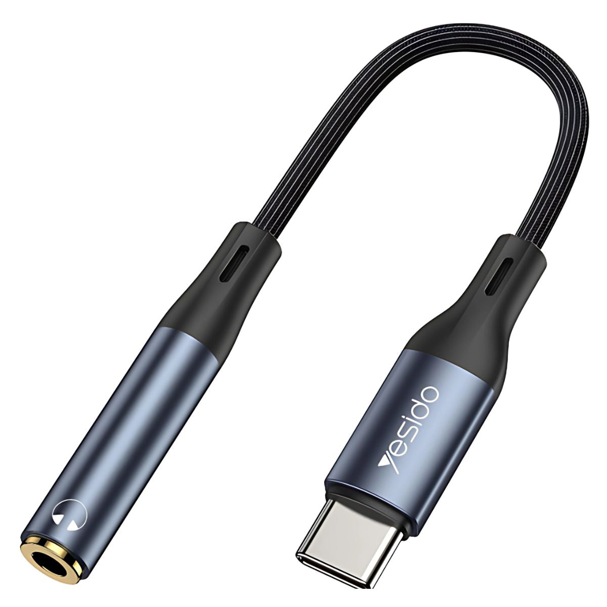 Cable Adaptador De Audio USB-C A AUX (Jack 3.5Mm) Para Conectar Audífo