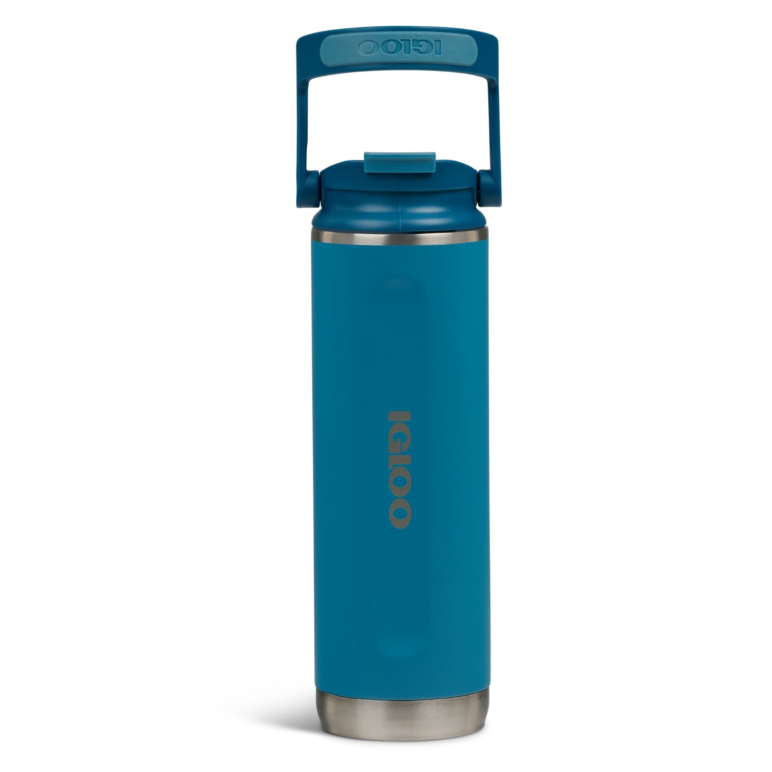 Botella de agua Térmica 20oz Igloo. Vaso Térmico De Acero Inoxidable color Azul.