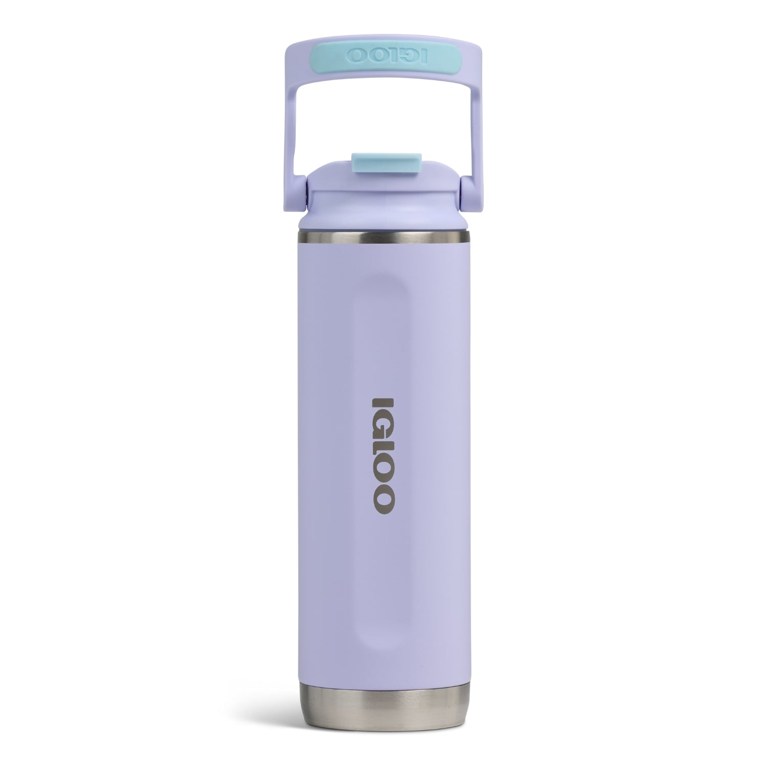 Botella de agua Térmica 20oz Igloo. Vaso Térmico De Acero Inoxidable color Lila.
