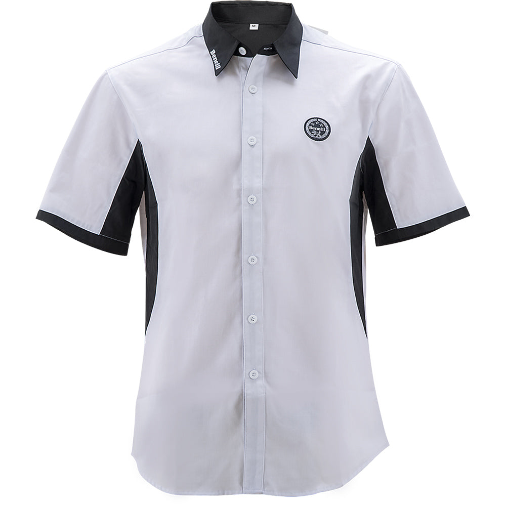 Camisas blancas Benelli Manga Corta -Benelli Tallas M, L, XL.