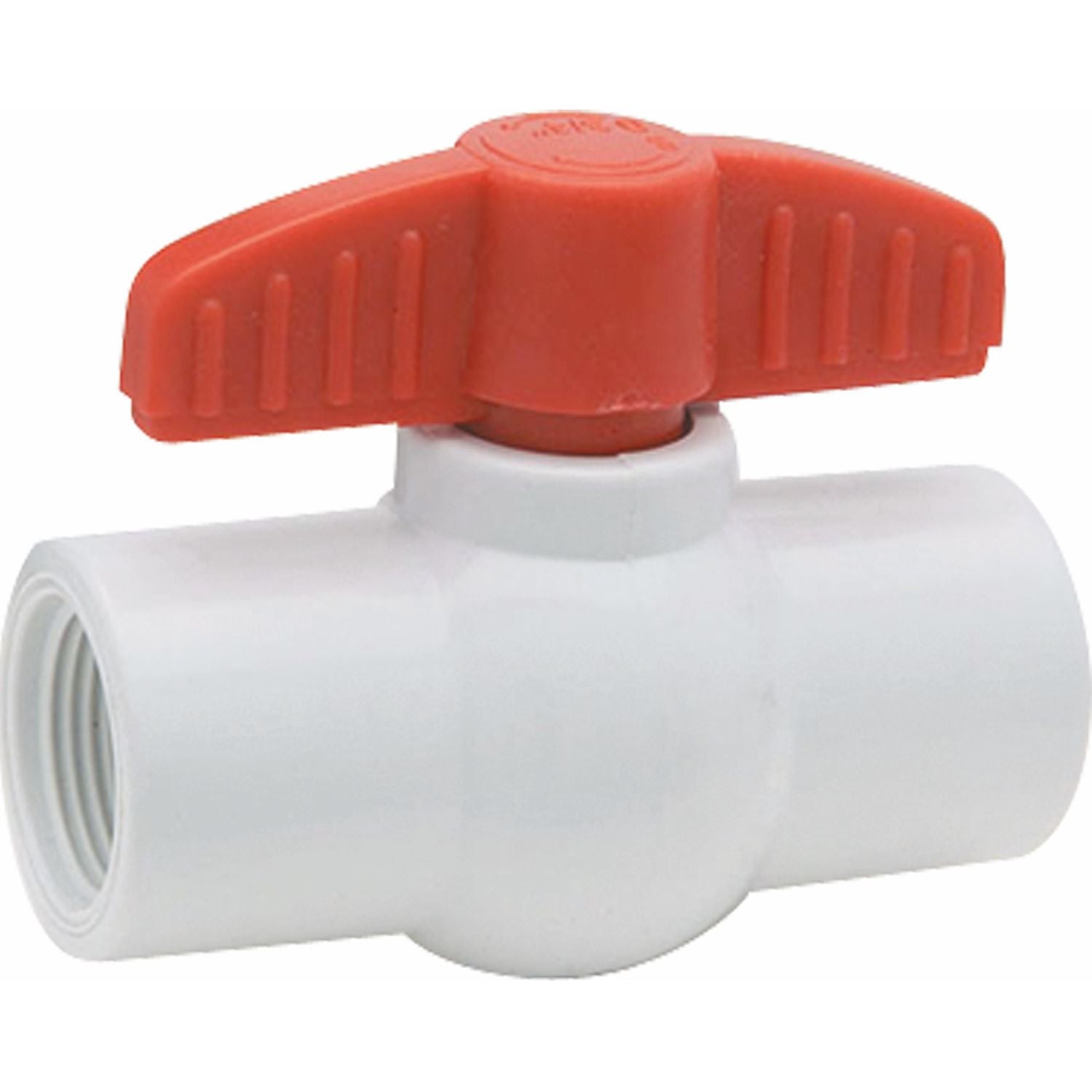 Válvulas de paso PVC roscable 150PSI.