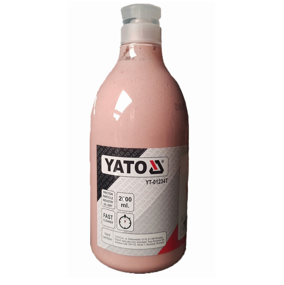 Jabon desengrasante para manos 2 lts . Especial para mecanicos, quita la grasa aceite facilmente.