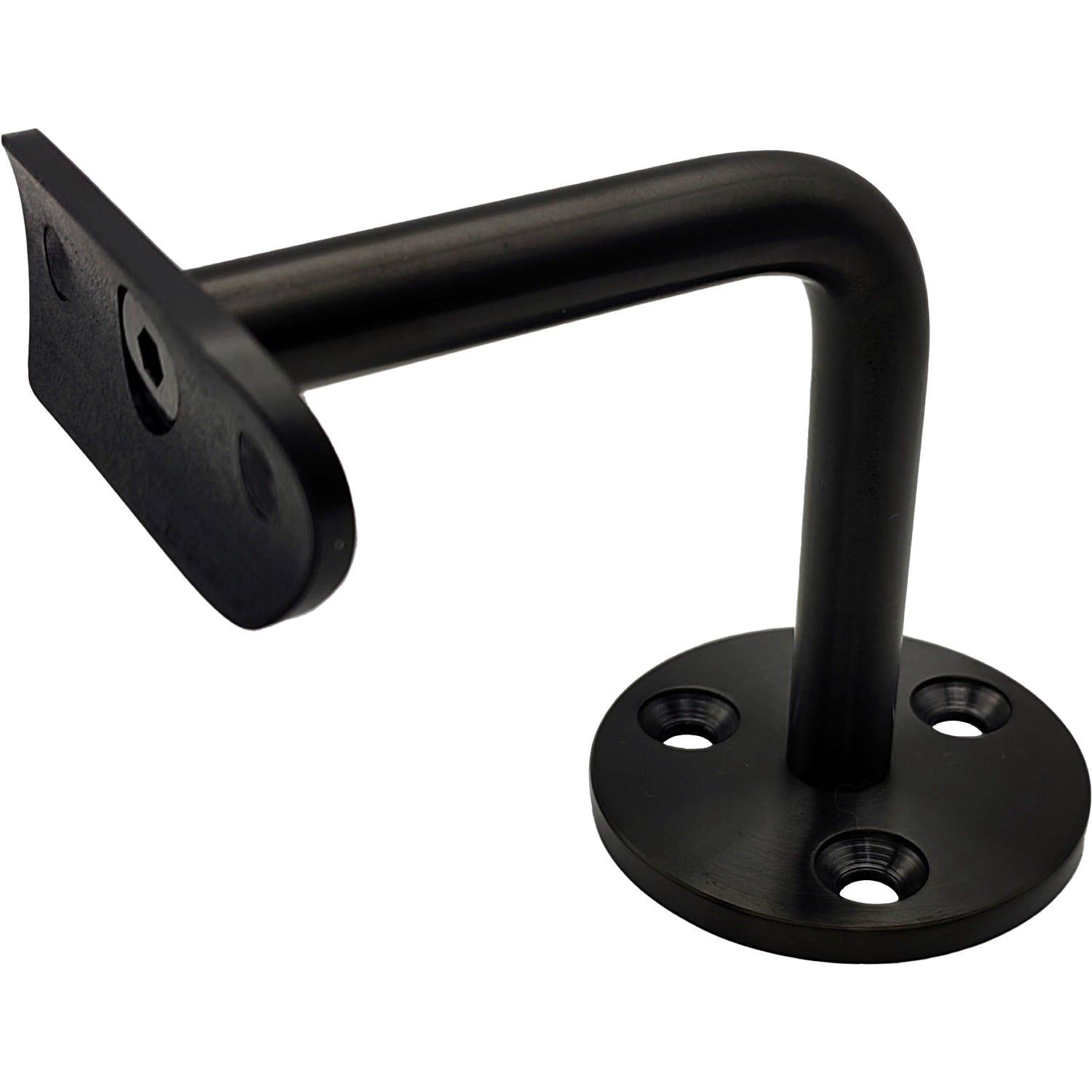 SOPORTE PASAMANOS PARED, (Usar con codigo E-BLACK069-COVER) Inoxidable negro satinado 304SS PVD