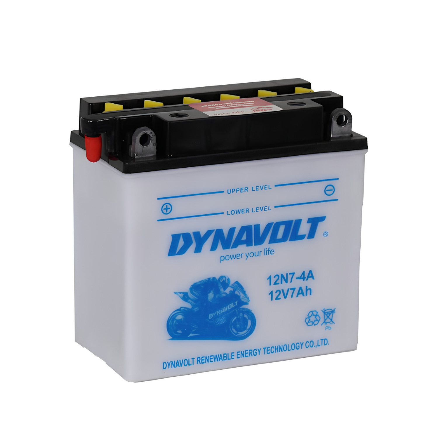 Bateria para moto 12N7-4A 12V 7A CONV (RK150)
