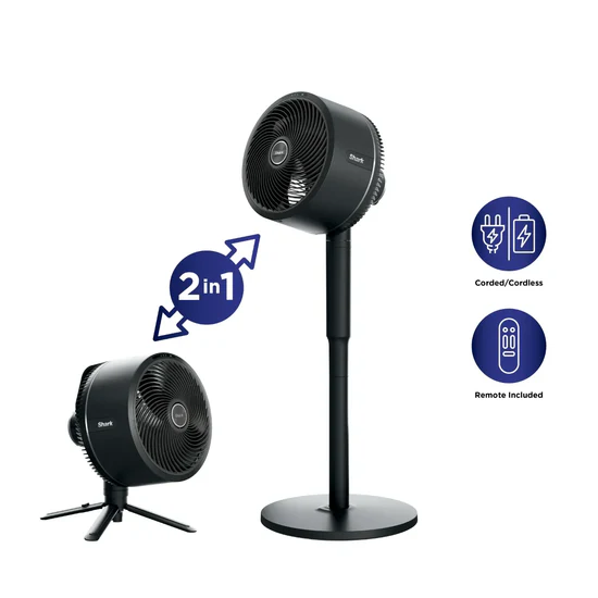 Abanico recargable InstaCool Shark. Ventilador inalámbrico de interior y experior FA200.