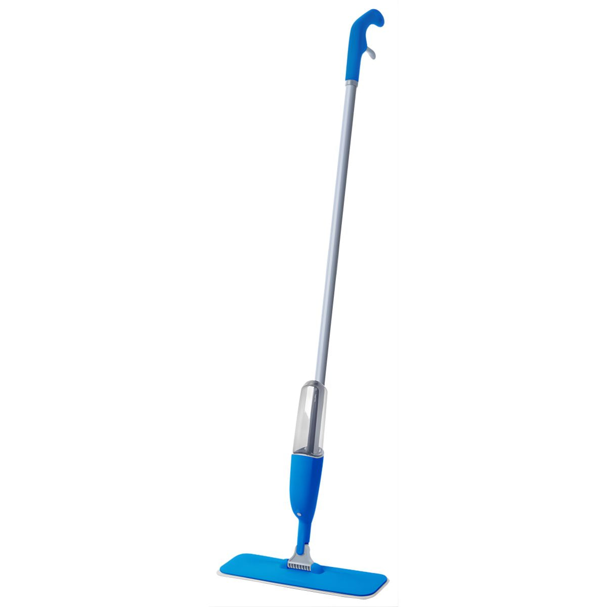 Mopa Spray con Dispensador de 280 ml. Lampazo Trapeador con Mango Metálico de 120cm y Almohadilla de 36cm.