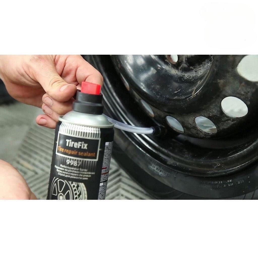 Inflador sellador reparador de llantas 15 oz. Senfineco Tire Fix