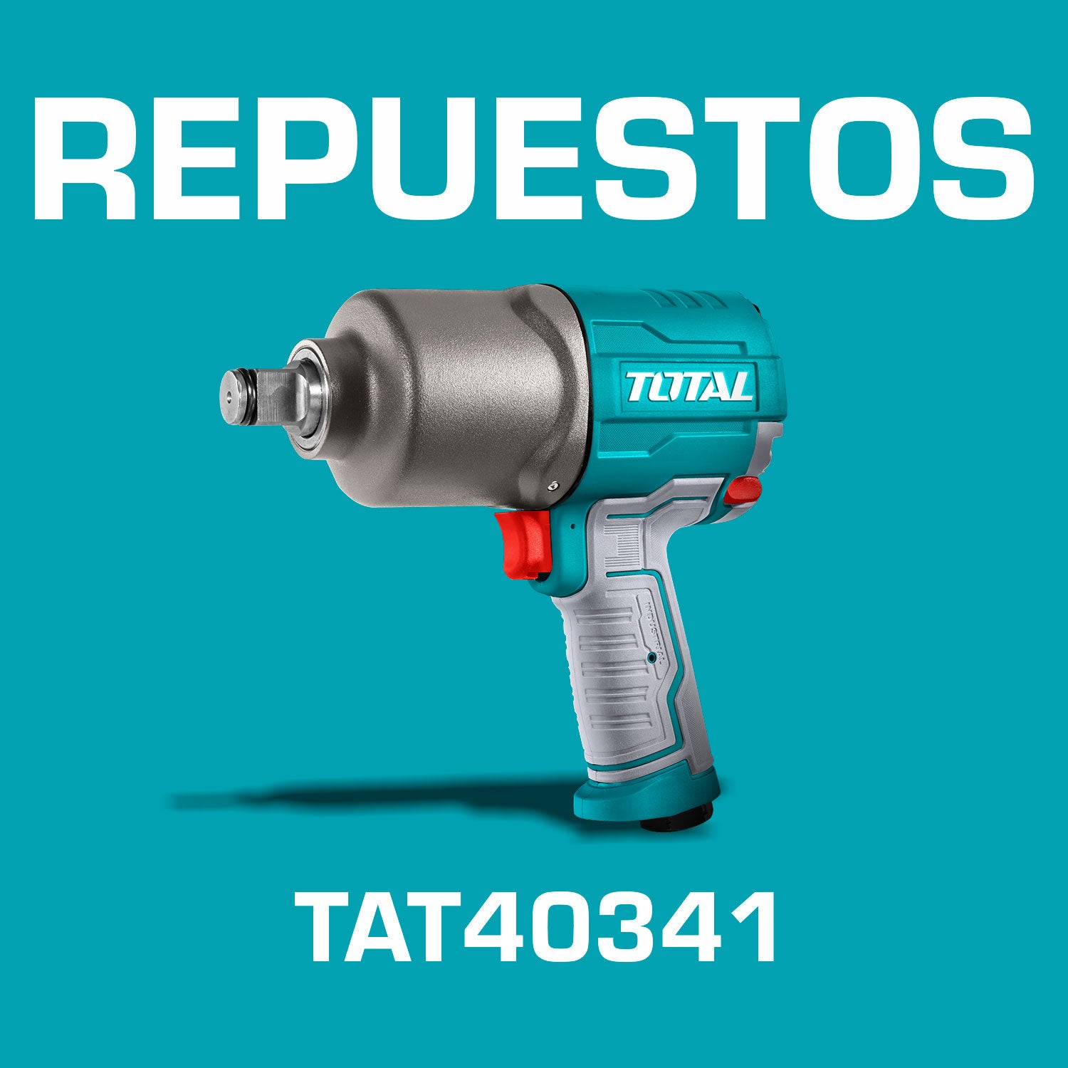 Repuestos Llave de impacto neumática 3/4" No-load speed:7000 rpm Max.torque:1355Nm(1000ft) (1 año) Codigo TAT40341