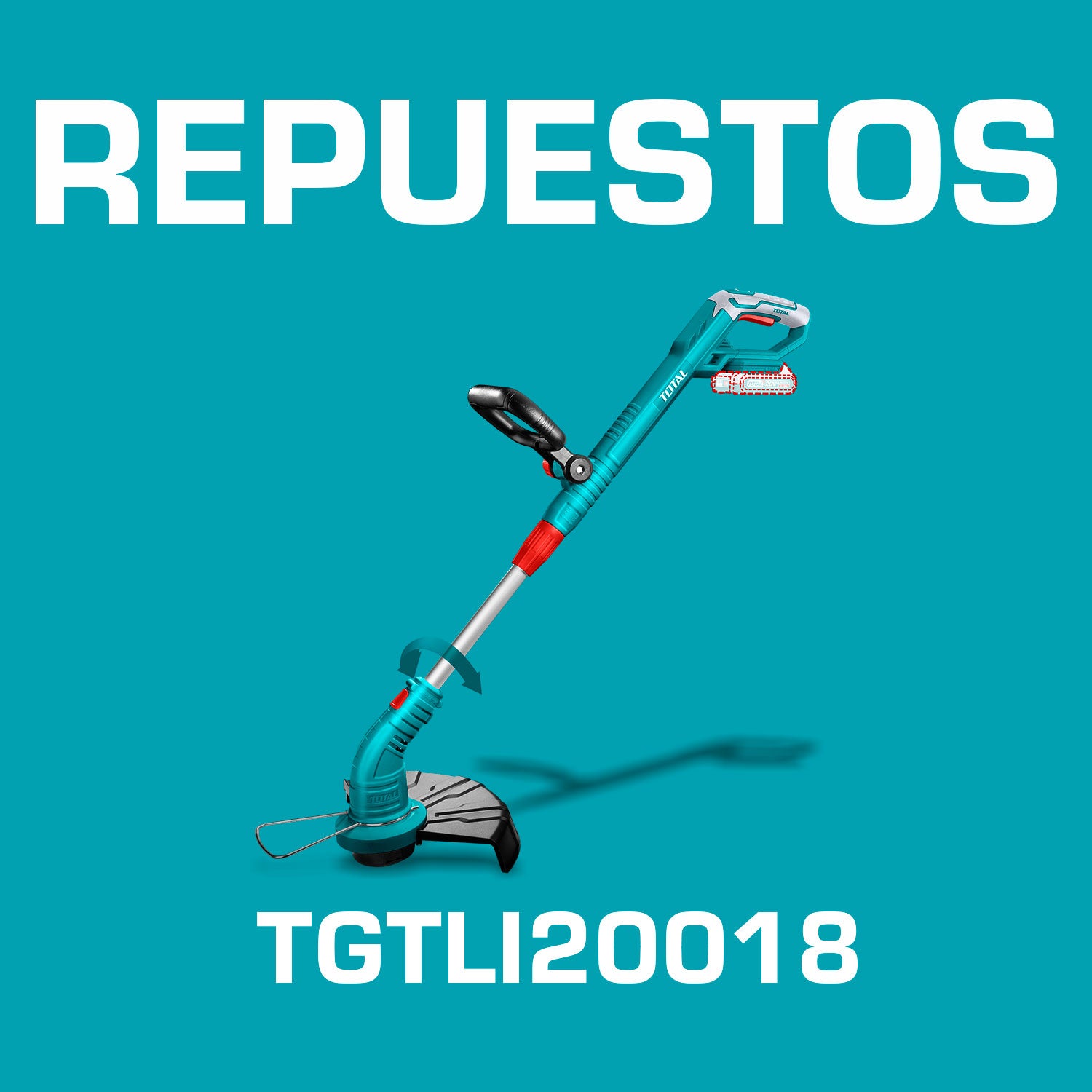 Repuestos Desmalezadora Inalámbrica de Batería de Litio 20V. Codigo TGTLI20018