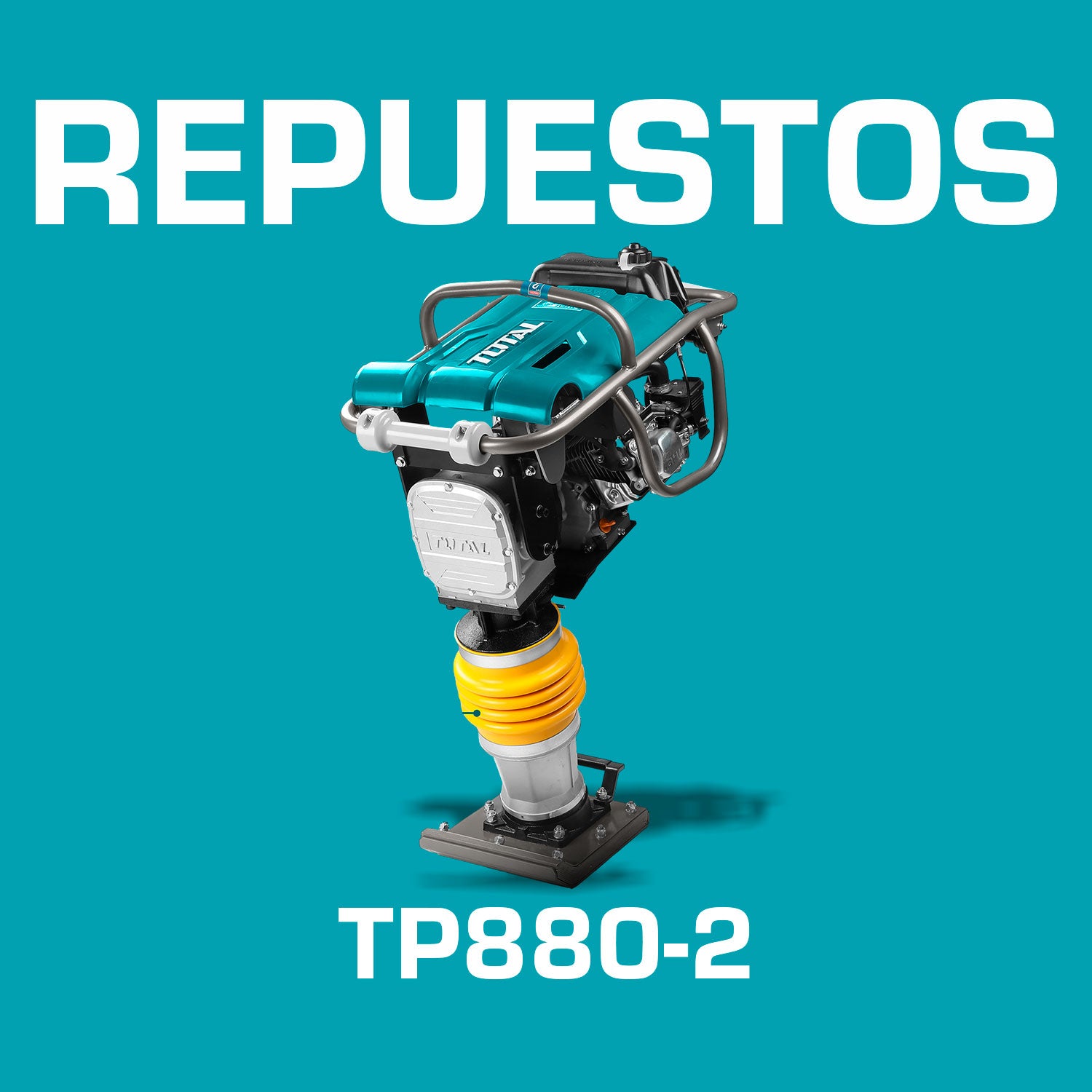 Repuestos Apisonadora bailarina Motor 4.8Kw (6.5HP) 79 kg. Codigo TP880-2