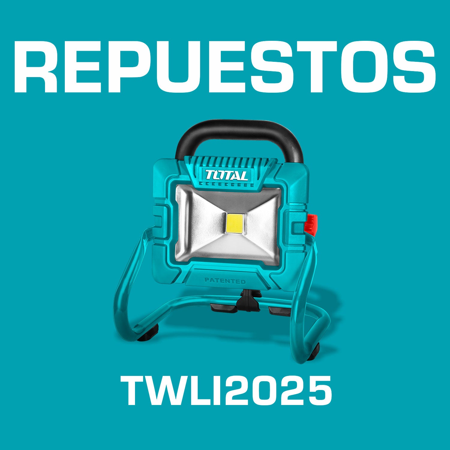 Repuestos Lámpara de trabajo 20V inalámbrica de iones de litio Codigo TWLI2025