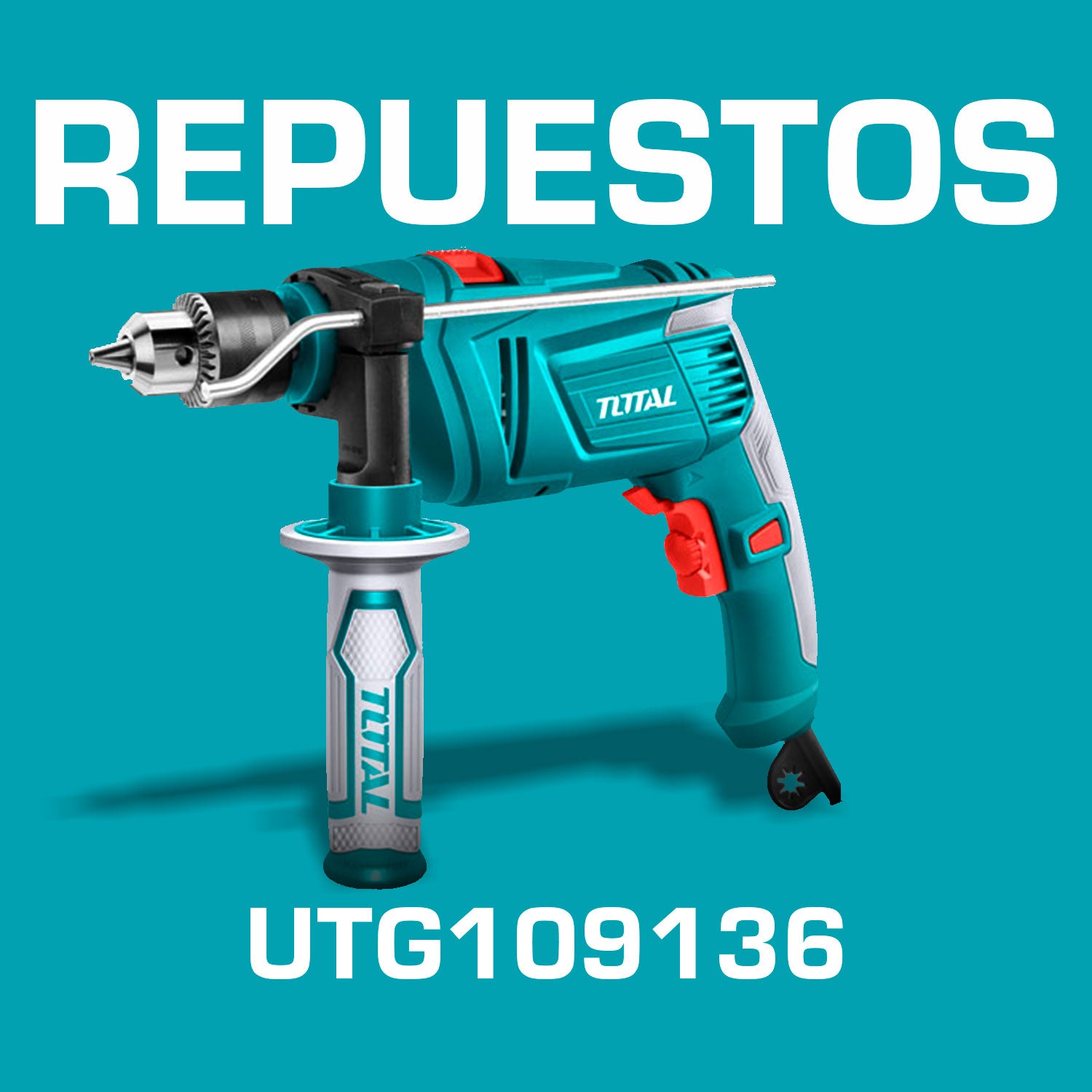Repuestos Taladro percutor 850W de 1/2" Codigo UTG109136