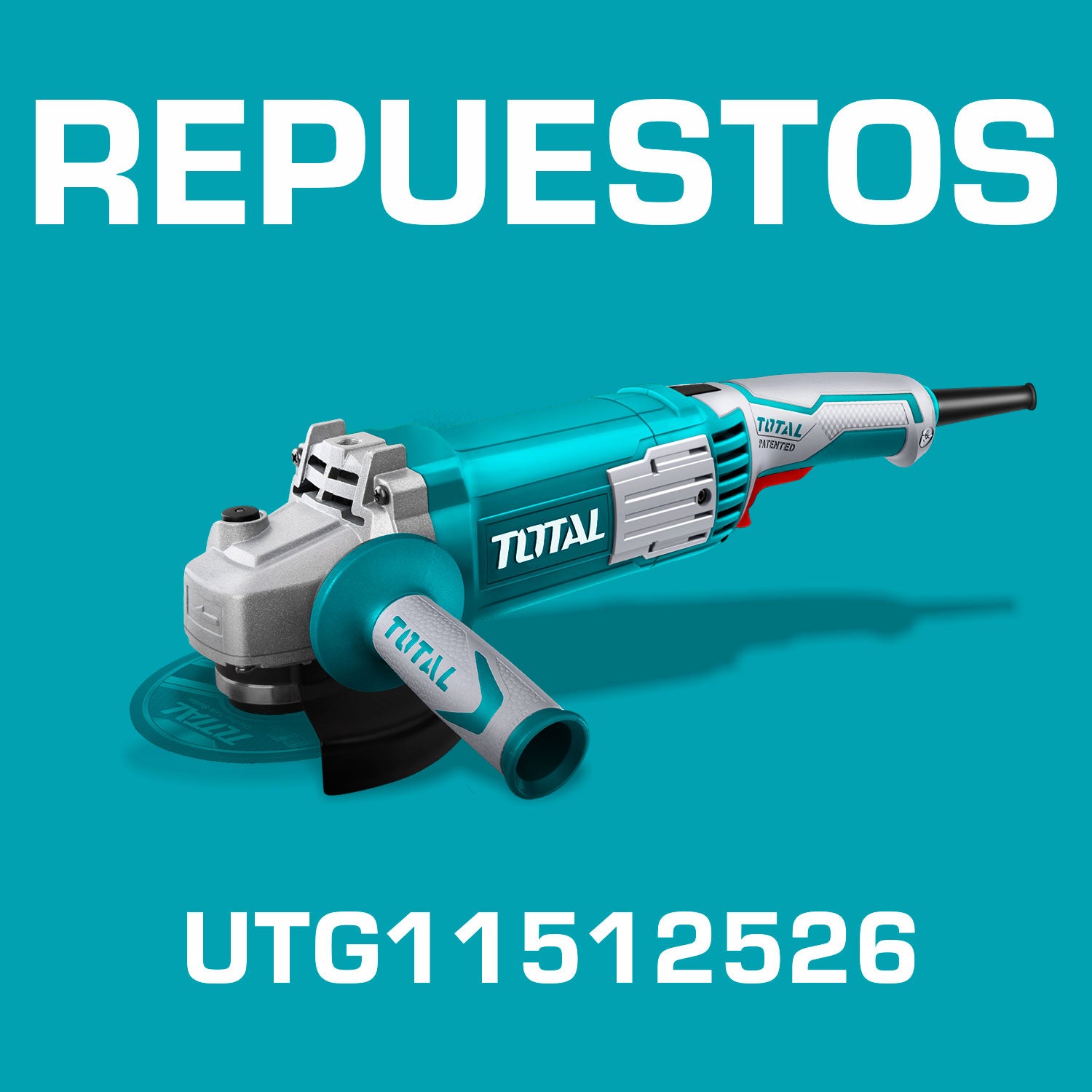 Repuestos Esmeriladora angular 5" 1500W Codigo UTG11512526