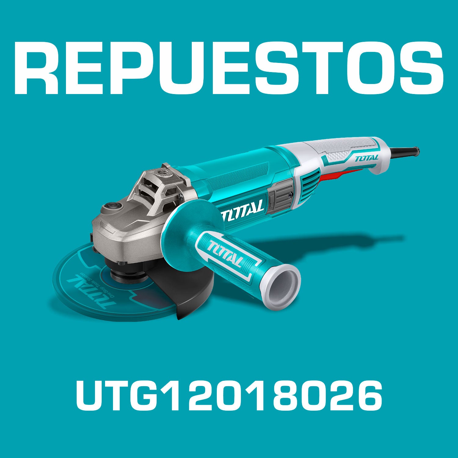 Repuestos Esmeril angular de 7" Total Codigo UTG12018026